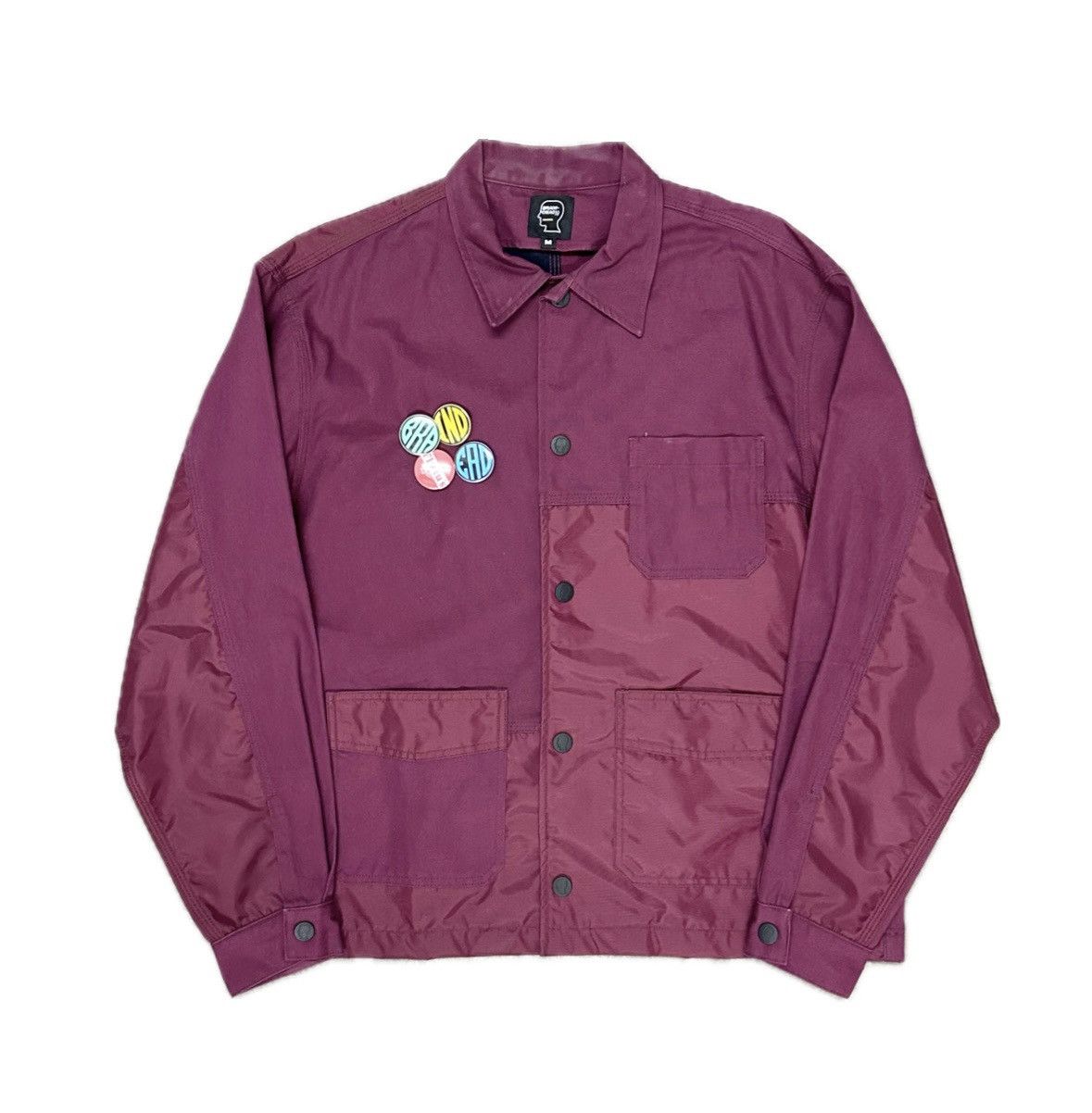Brain Dead Brain Dead Spring 2019 Nylon Paneled Mechanic Chore Jacket Size US M / EU 48-50 / 2 - 1 Thumbnail