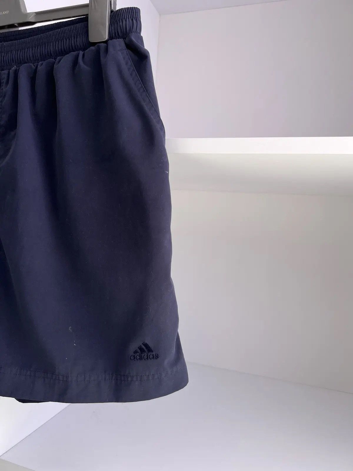 Adidas × Vintage Vintage Adidas Navy Shorts 90s style Size US 34 / EU 50 - 4 Thumbnail