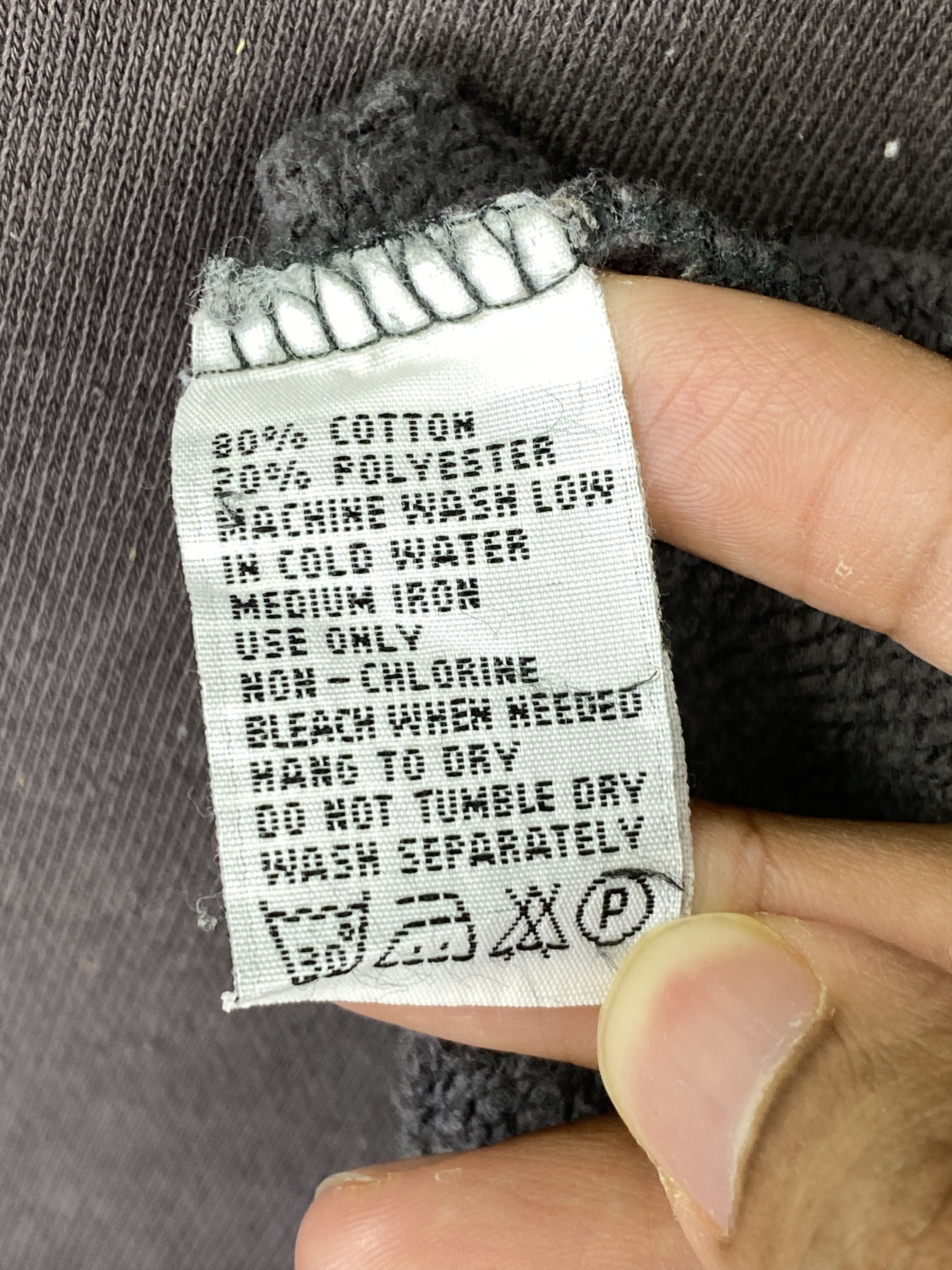 Stussy Vintage 90s Stussy Wording Faded Sweatshirt SH0501 Size US L / EU 52-54 / 3 - 6 Thumbnail