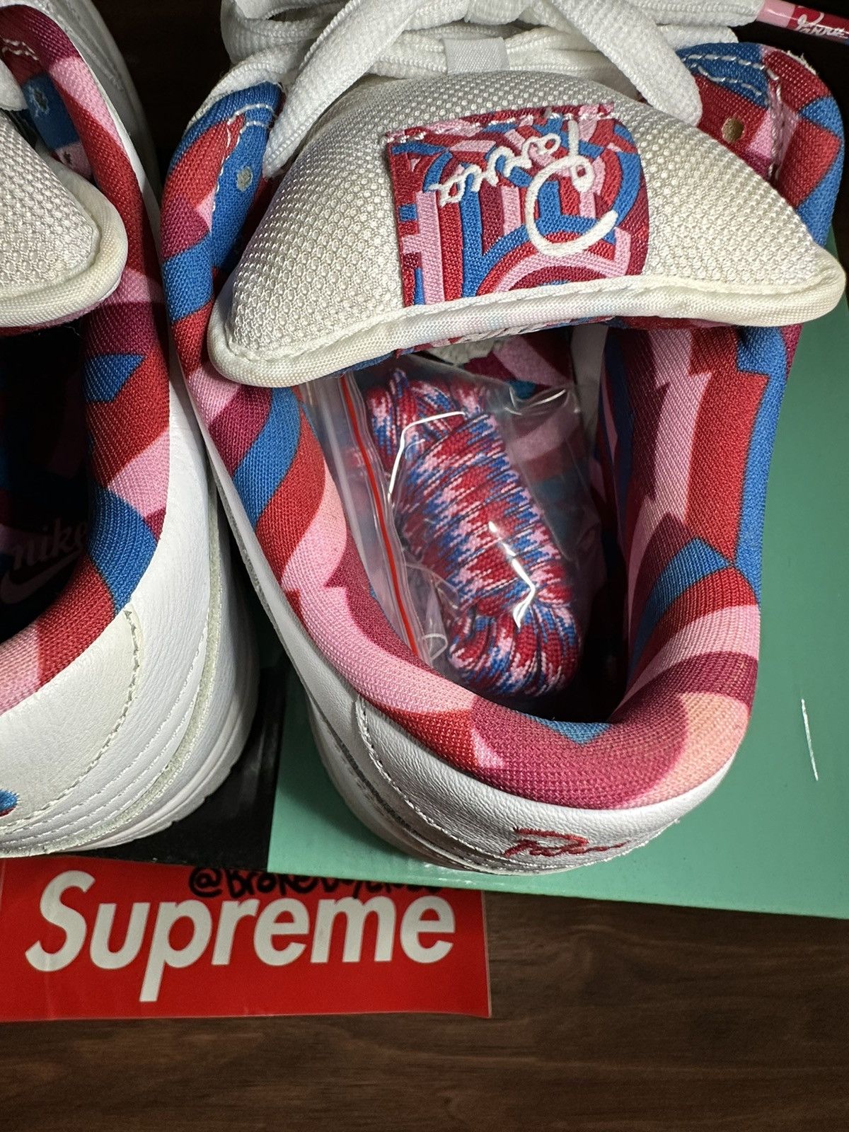 Nike × Parra Nike Sb x Parra dunk low Size US 9.5 / EU 42-43 - 4 Thumbnail