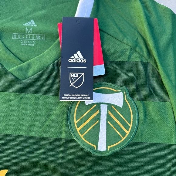 Adidas NWT ADIDAS MLS PORTLAND TIMBERS CLIMALITE 2019/2020 JERSEY S Size US M / EU 48-50 / 2 - 3 Thumbnail