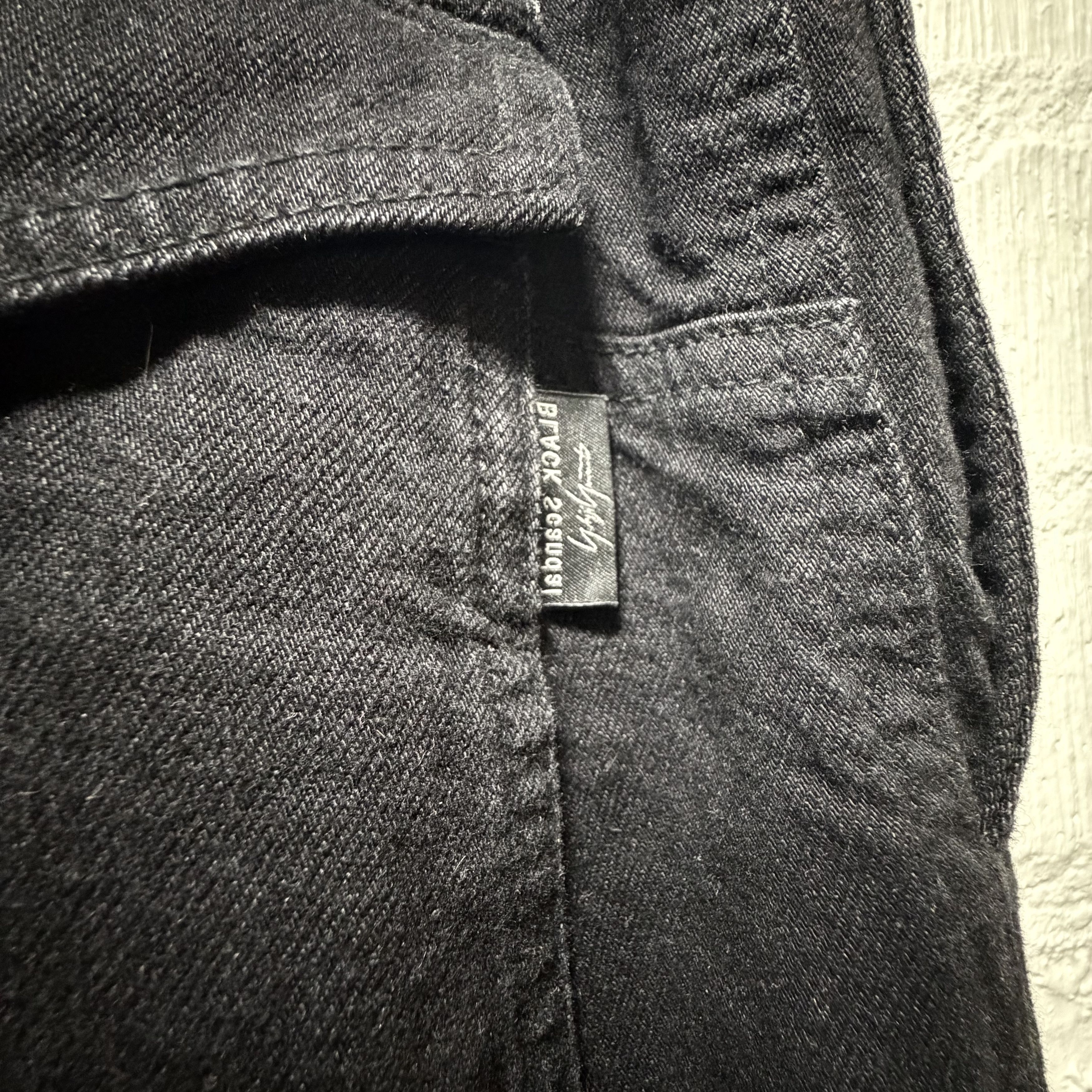 Yohji Yamamoto Black Scandal Work Pants Size US 34 / EU 50 - 5 Thumbnail