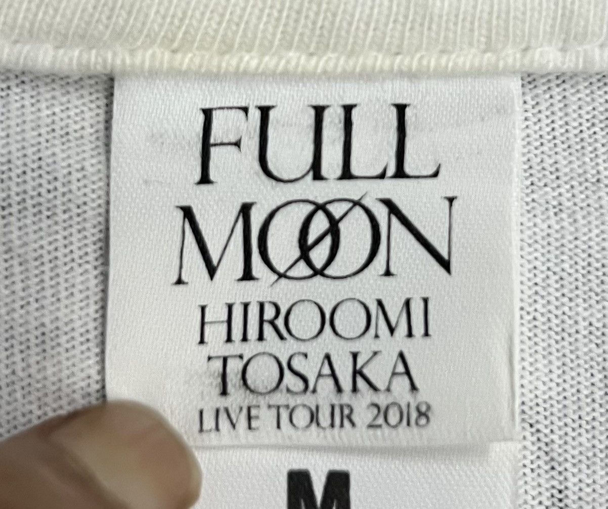 Band Tees × Japanese Brand FULL MOON HIROOMI TOSAKA LIVE TOUR 2018 SHIRT Size US M / EU 48-50 / 2 - 7 Thumbnail