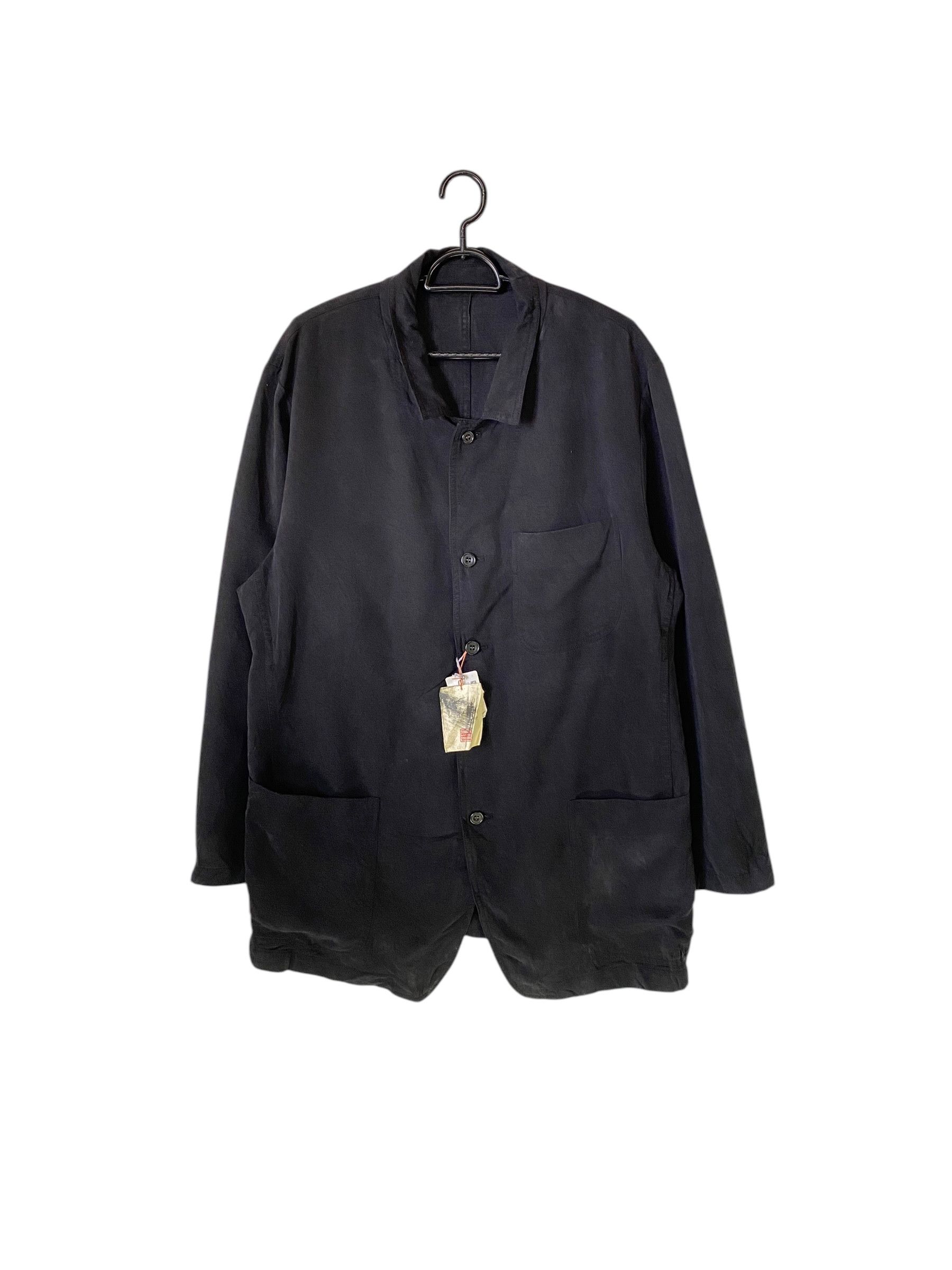 Japanese Brand × Vintage 90s Omori Planning Tencel chore jacket Size US M / EU 48-50 / 2 - 1 Thumbnail