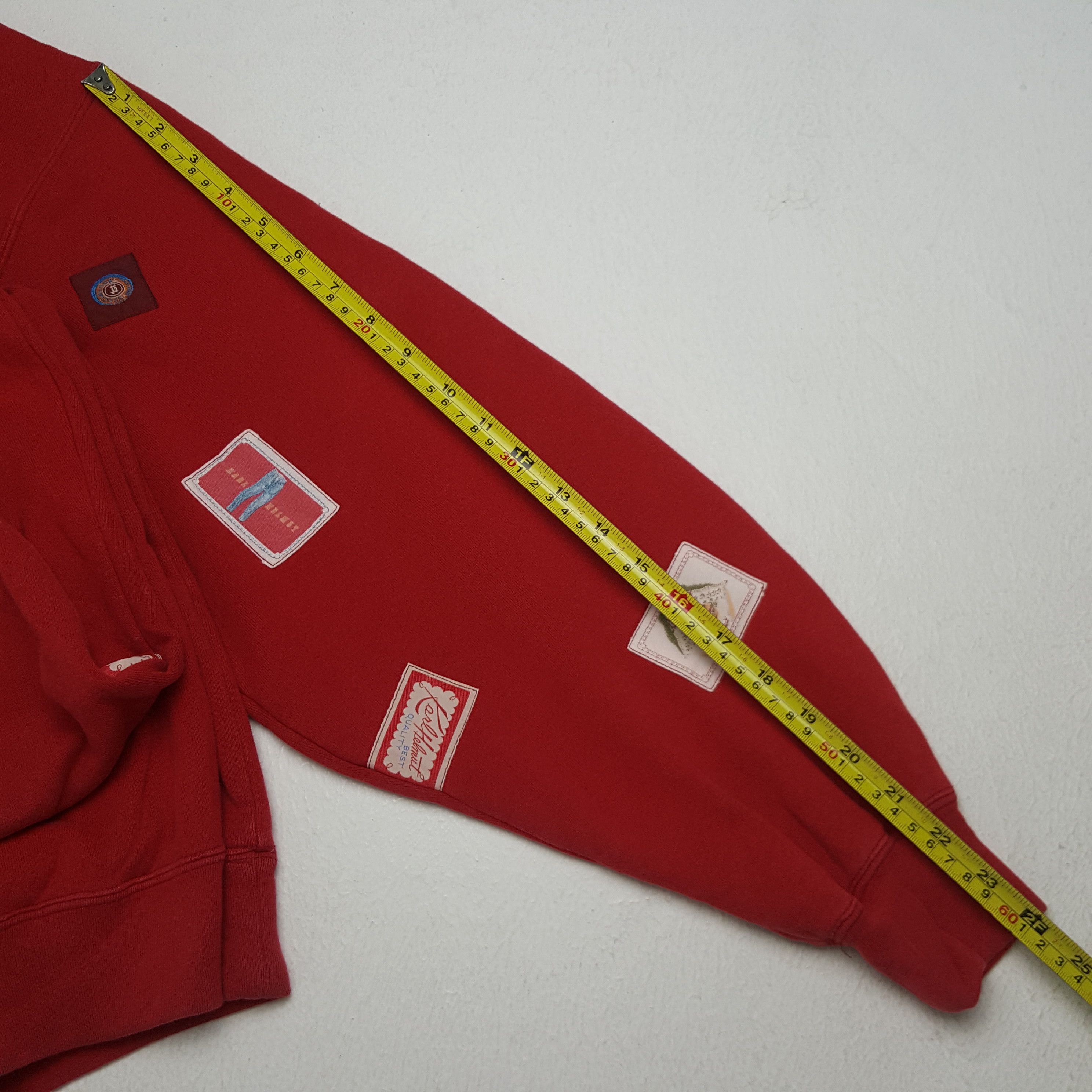 Karl Helmut × Vintage Vintage Karl Helmut Patches Design Sweatshirt Size US L / EU 52-54 / 3 - 7 Thumbnail