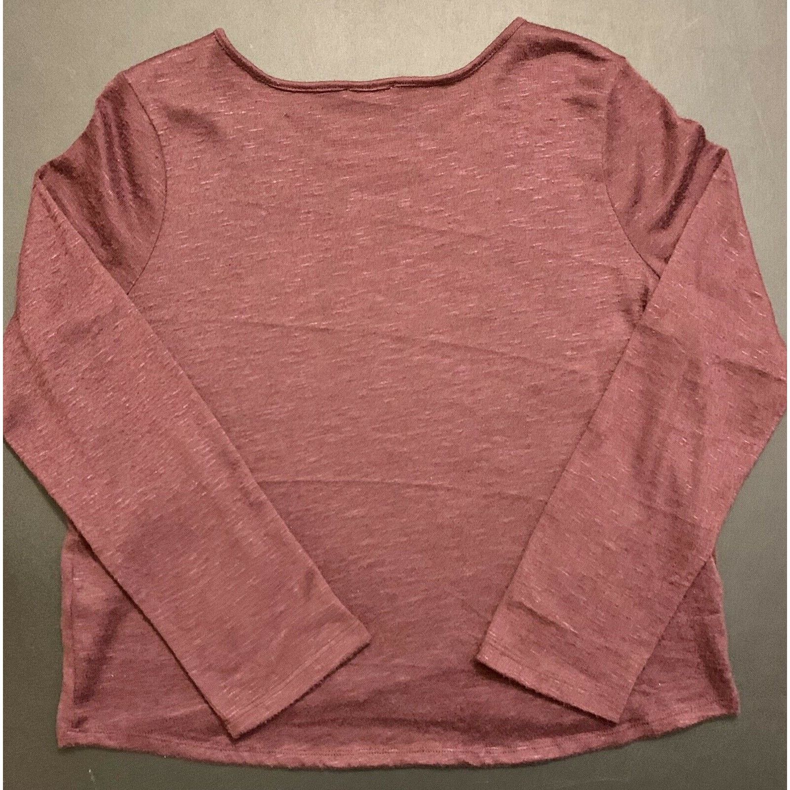 Other Mind Code Women’s Berry Maroon Asymmetrical Pullover SweateR Size US L / EU 52-54 / 3 - 4 Thumbnail