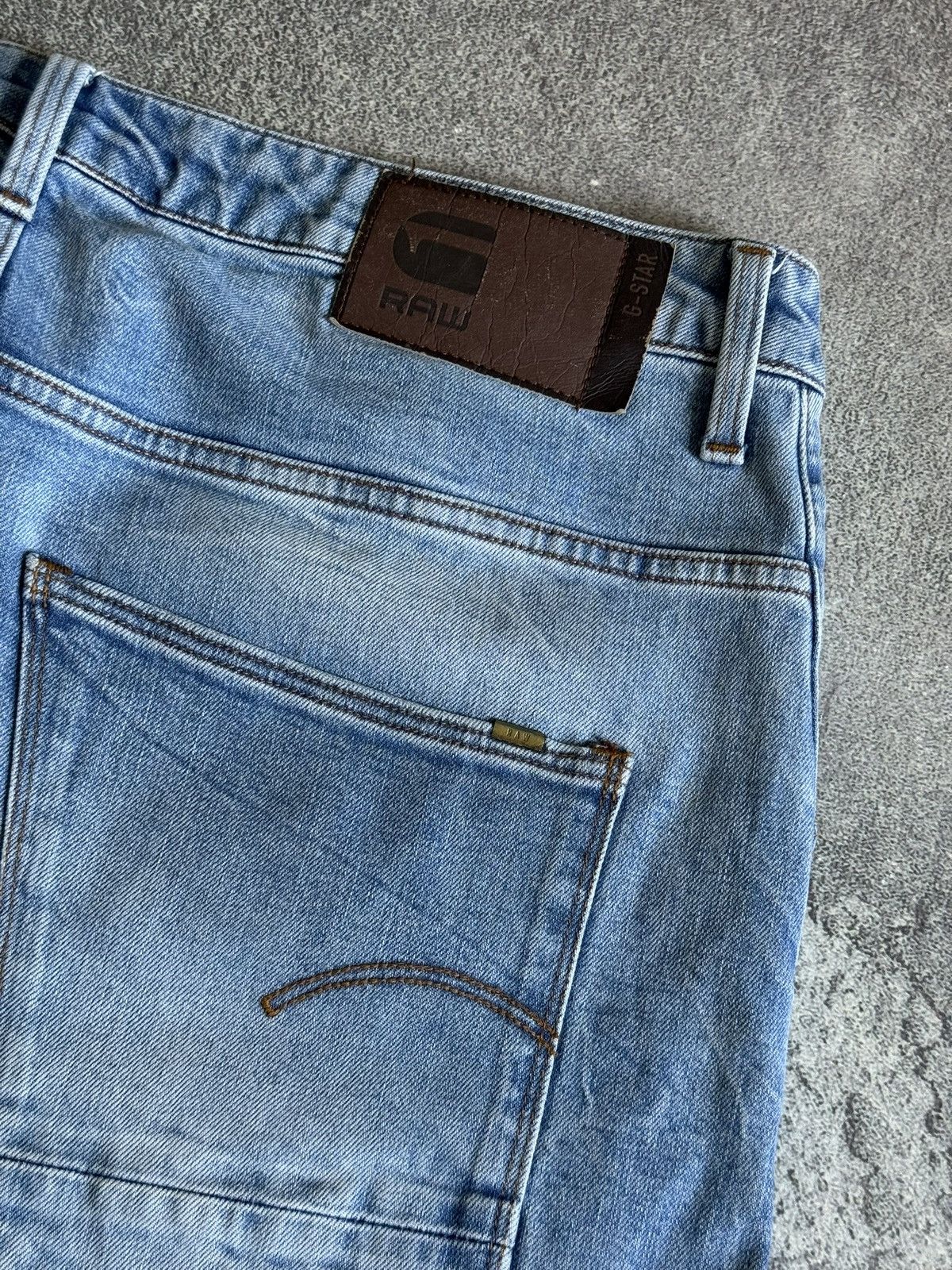 G-Star G star raw 34/36 ARC 3D tapered denim pants jeans trousers Size US 34 / EU 50 - 3 Thumbnail