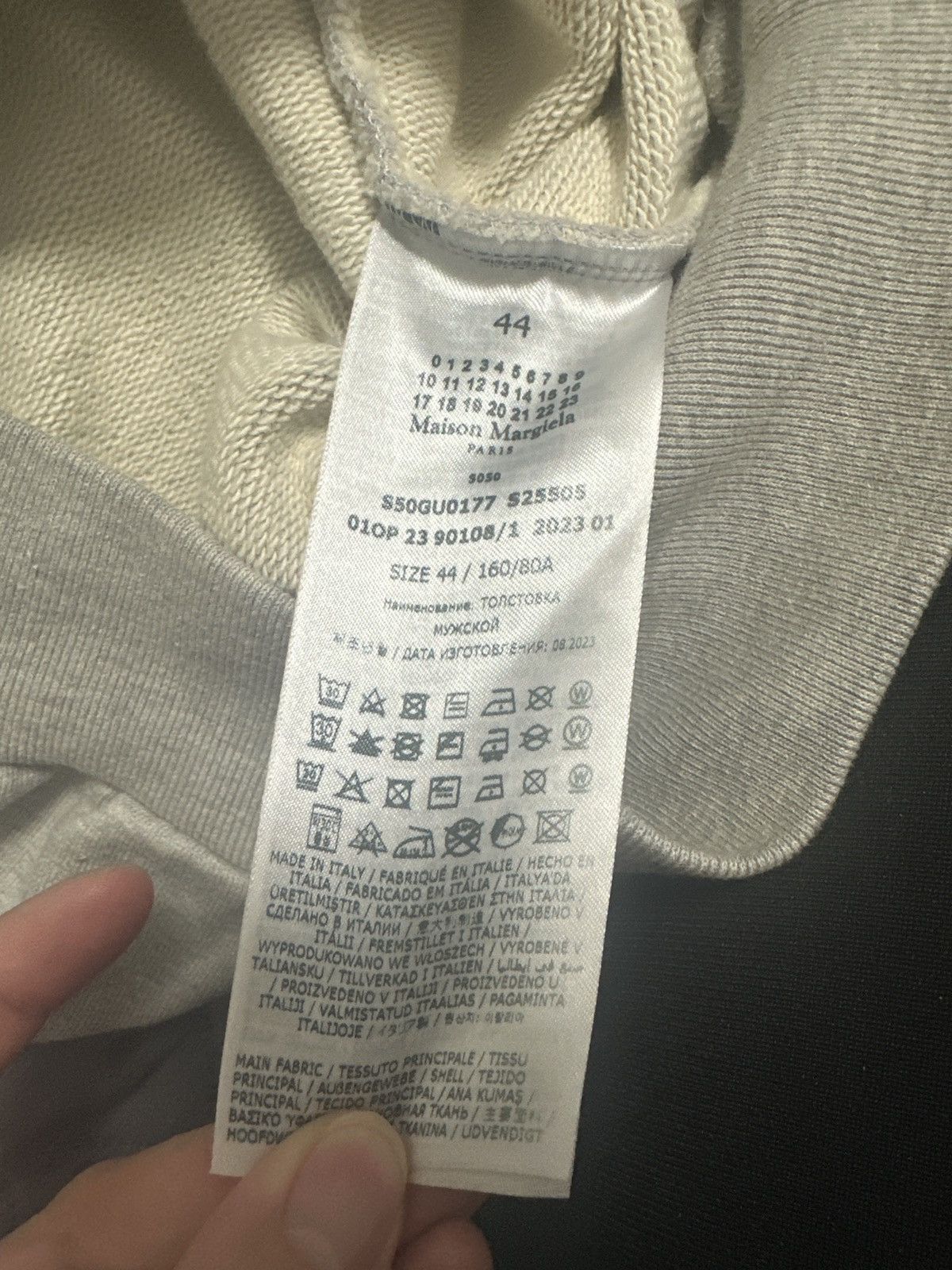 Maison Margiela Maison Margiela Logo Sweatshirt Size US S / EU 44-46 / 1 - 13 Thumbnail