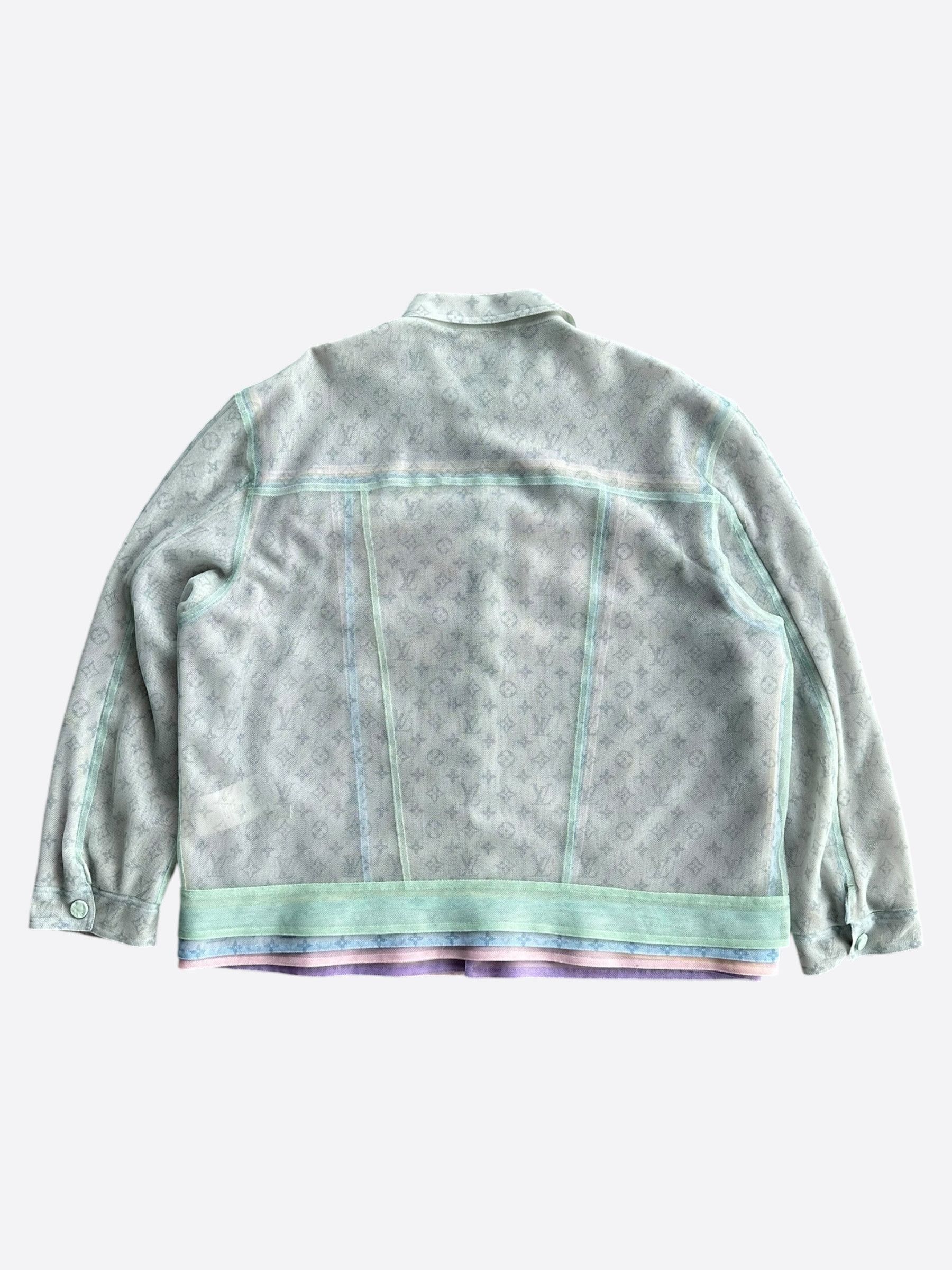 Louis Vuitton Louis Vuitton Multicolor Mesh Tulle Jacket Size US L / EU 52-54 / 3 - 2 Thumbnail