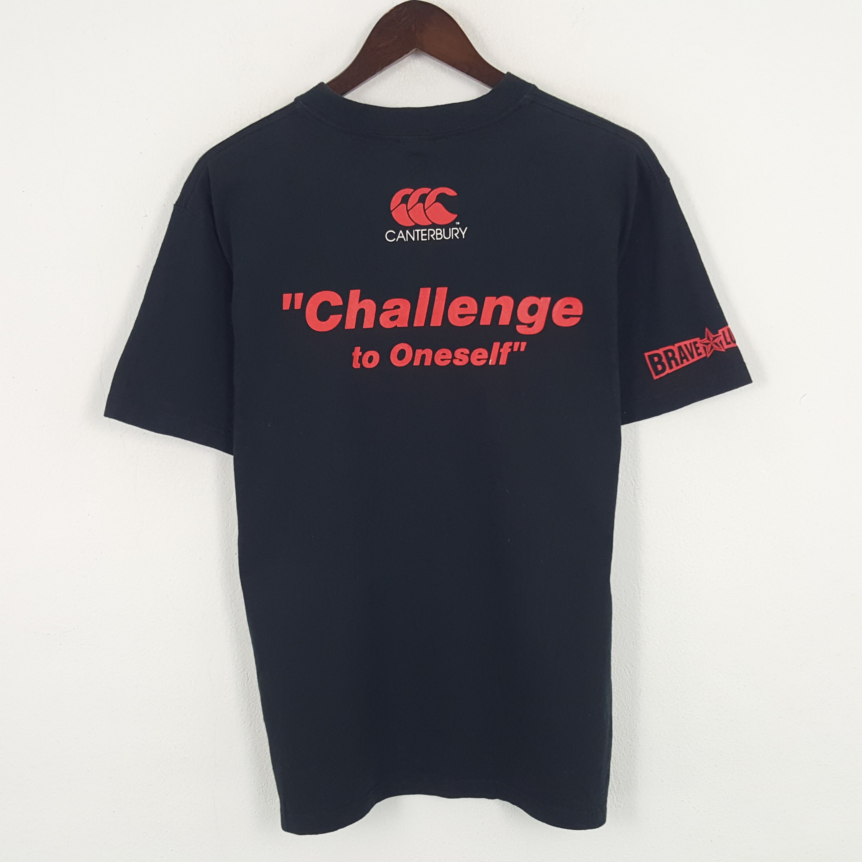Canterbury of New Zealand × Vintage Vintage Canterbury Brave Lupus Tshirt Size US M / EU 48-50 / 2 - 3 Thumbnail