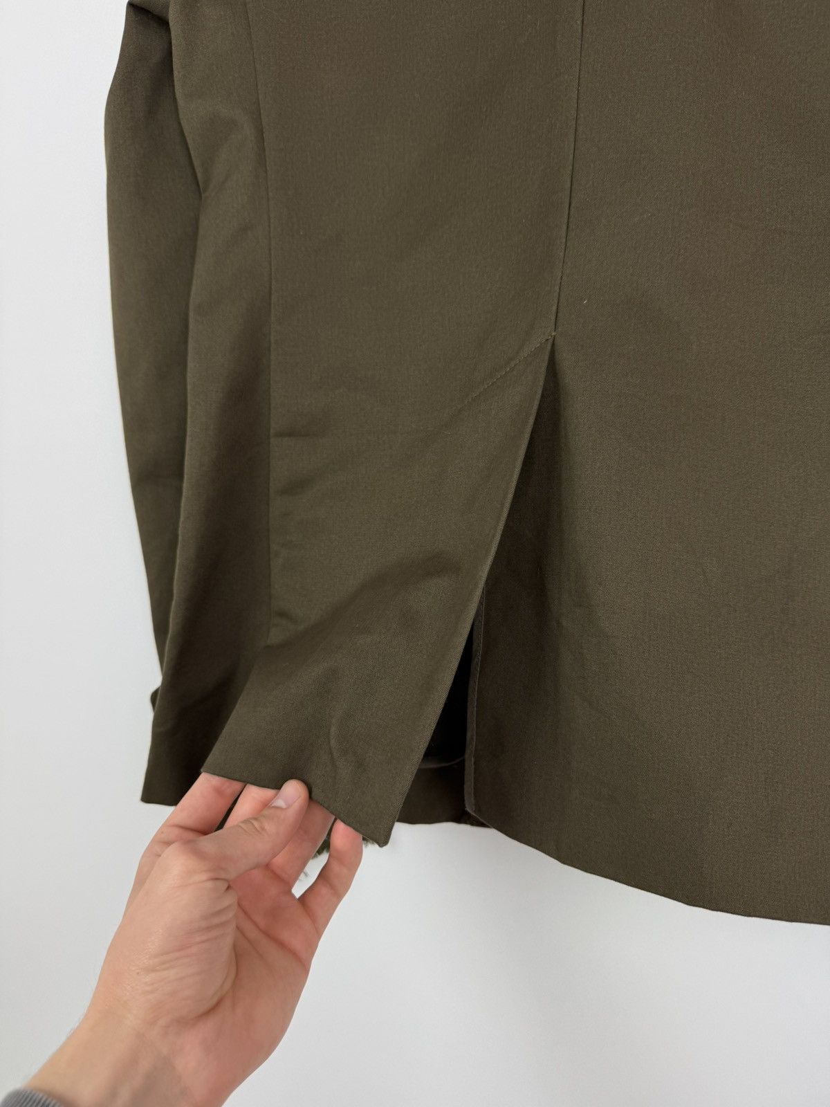 Diesel Diesel Designer Khaki Casual Blazer Size US L / EU 52-54 / 3 - 14 Thumbnail