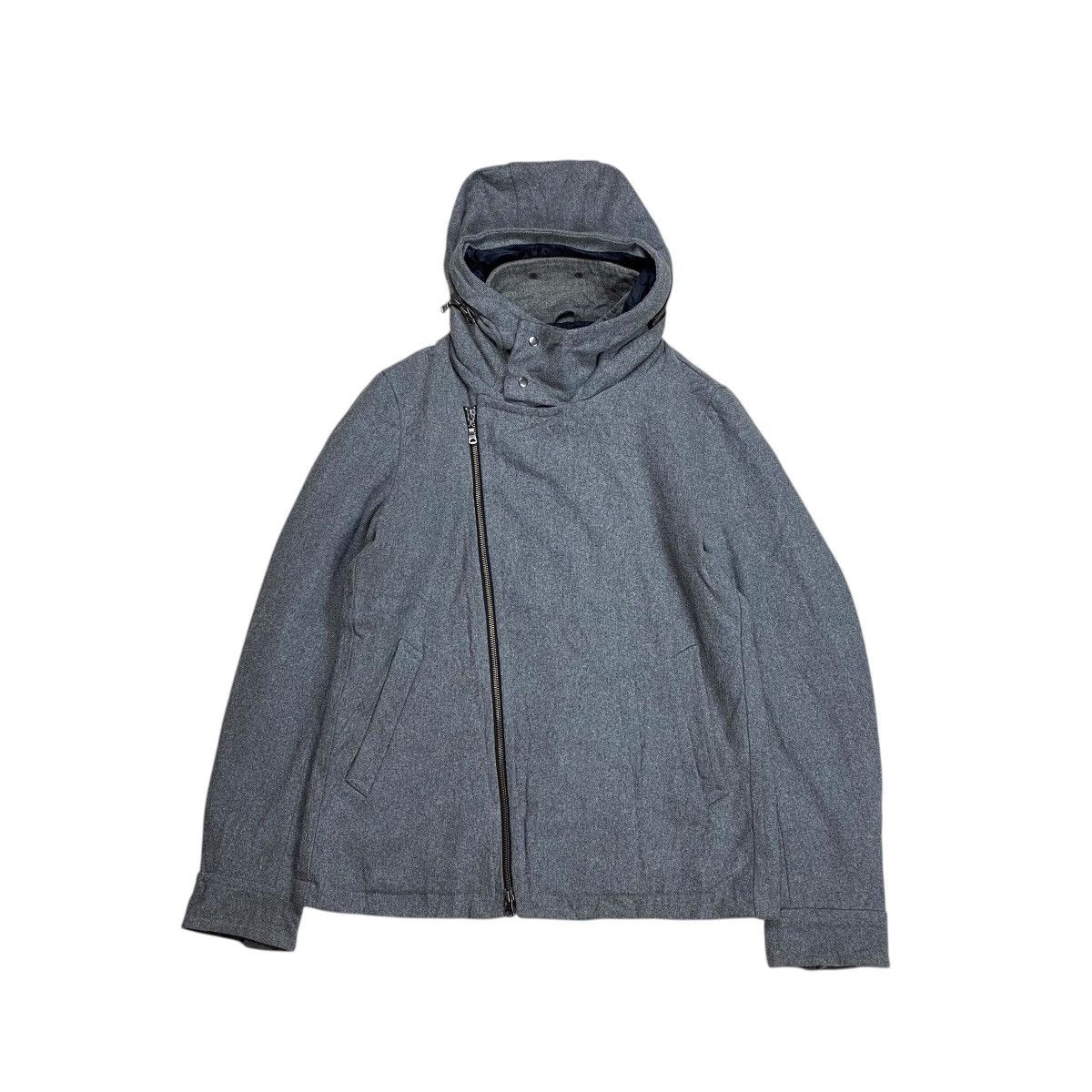 Le Grande Bleu (L.G.B.) Semantic Design Bono Asymmetric Two-Way Zip Jacket Size US L / EU 52-54 / 3 - 6 Thumbnail