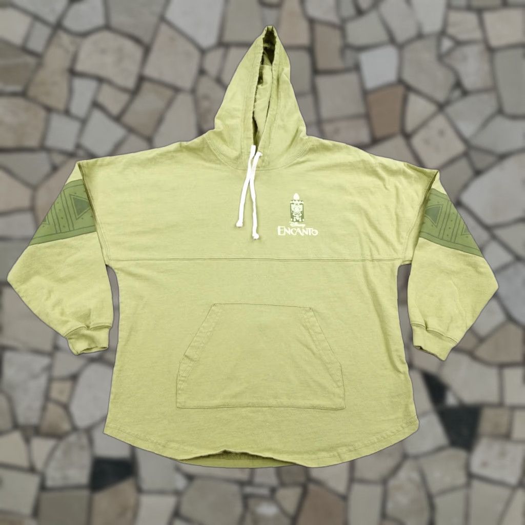 Disney Disney Hoodie M Encanto Bruno Spirit Jersey Hooded Shirt Green Pullover Mens Size US M / EU 48-50 / 2 - 1 Thumbnail
