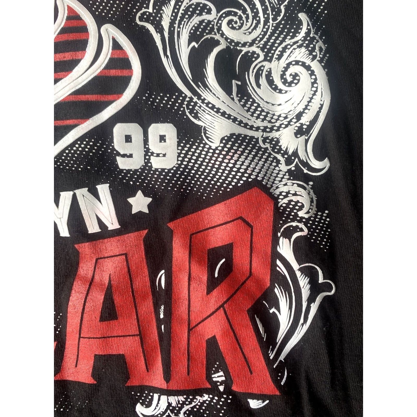 Rocawear VINTAGE Rocawear BKLYN T-Shirt Men 2XL Black Graphic Print Grunge Hip Hop 90s City Short Sleeve Crew Neck Size US XXL / EU 58 / 5 - 4 Thumbnail