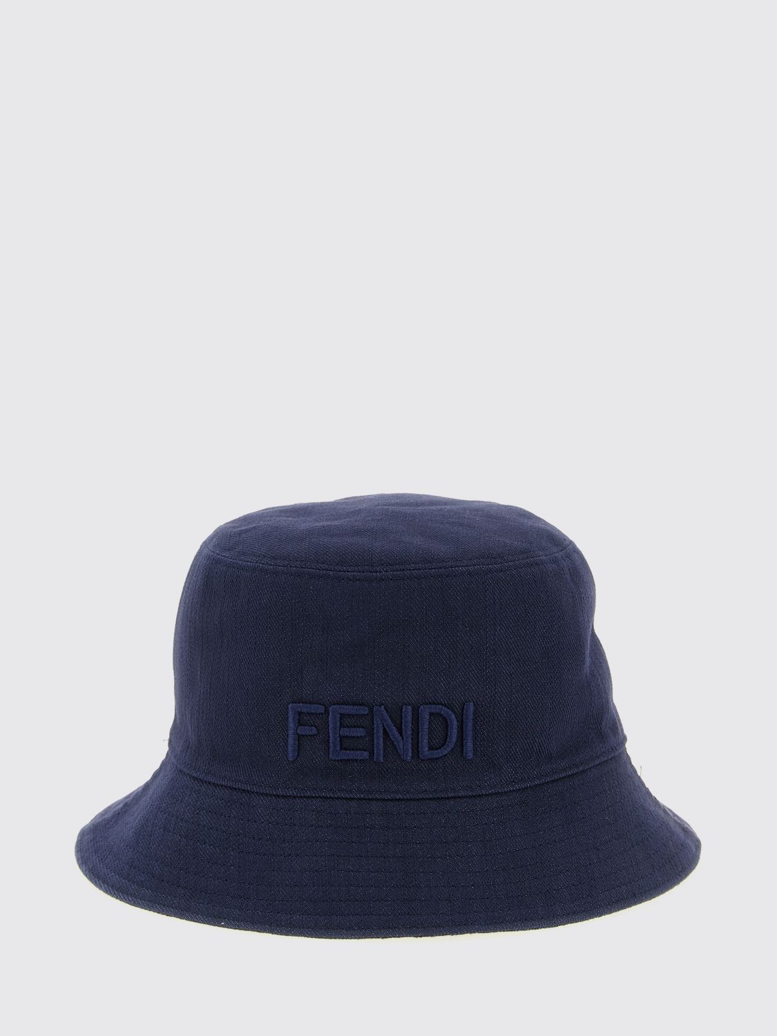 Fendi Fendi Hat Woman Blue Size ONE SIZE - 1 Thumbnail