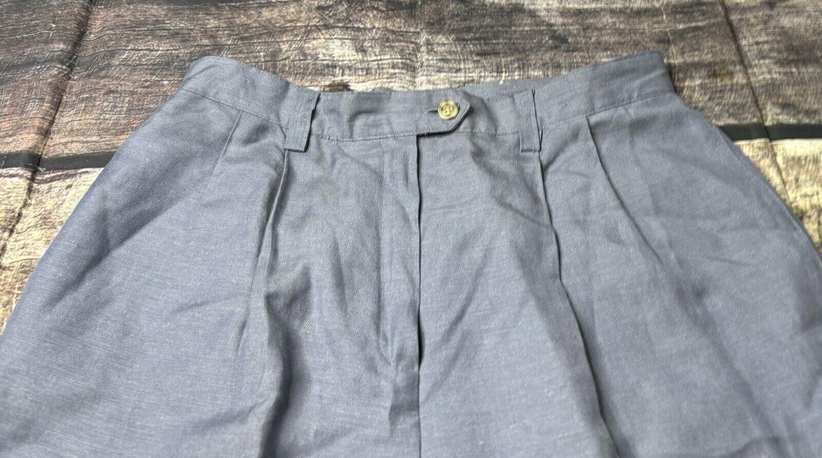 Lands' End VTG Land's End Dress Pants Women's Size 14 Petite Linen Size 36" / US 14 / IT 50 - 4 Thumbnail