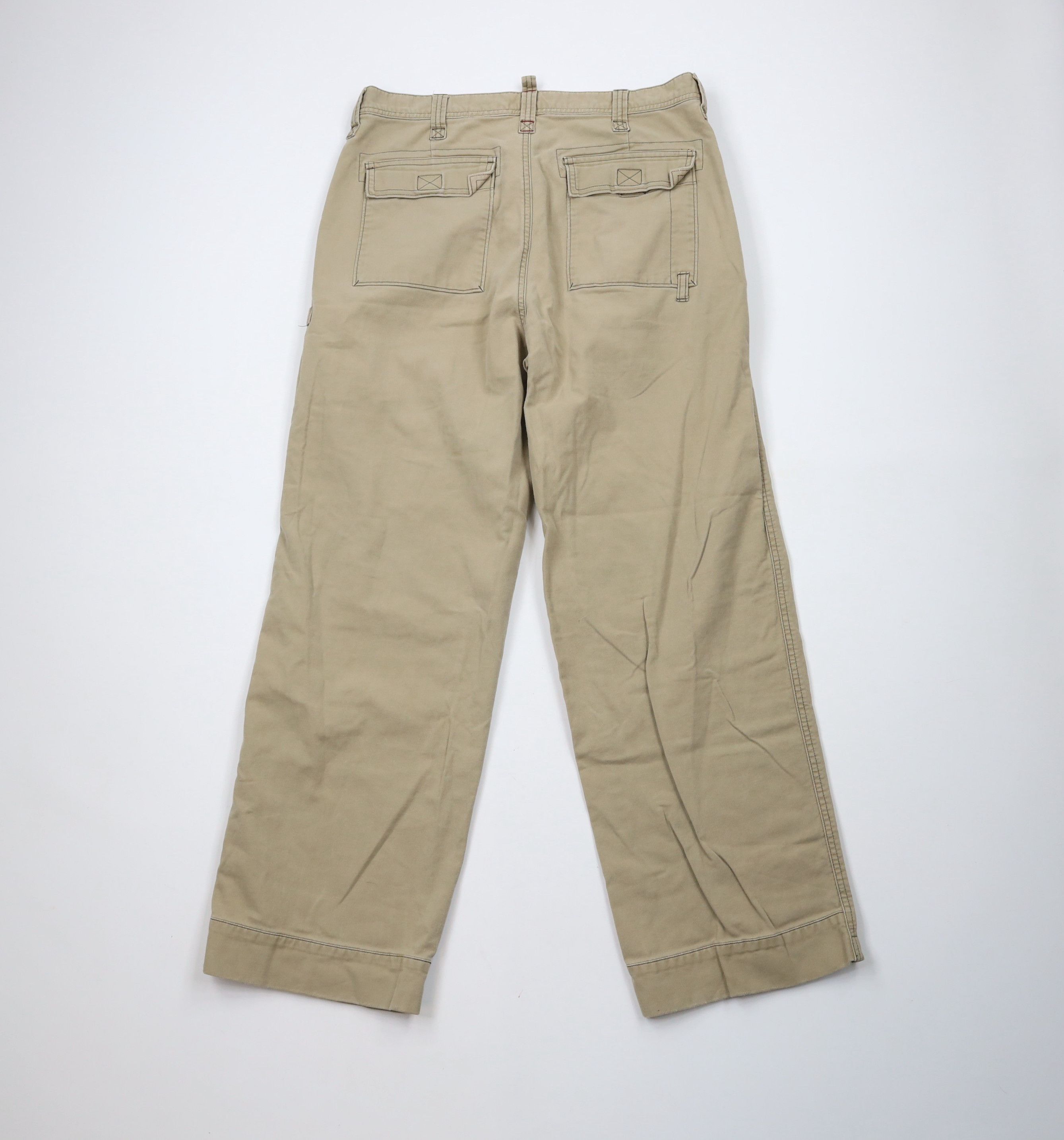 Express × Vintage Vintage Y2K Express Fly Baggy Wide Leg Skateboard Pants Size US 34 / EU 50 - 7 Thumbnail