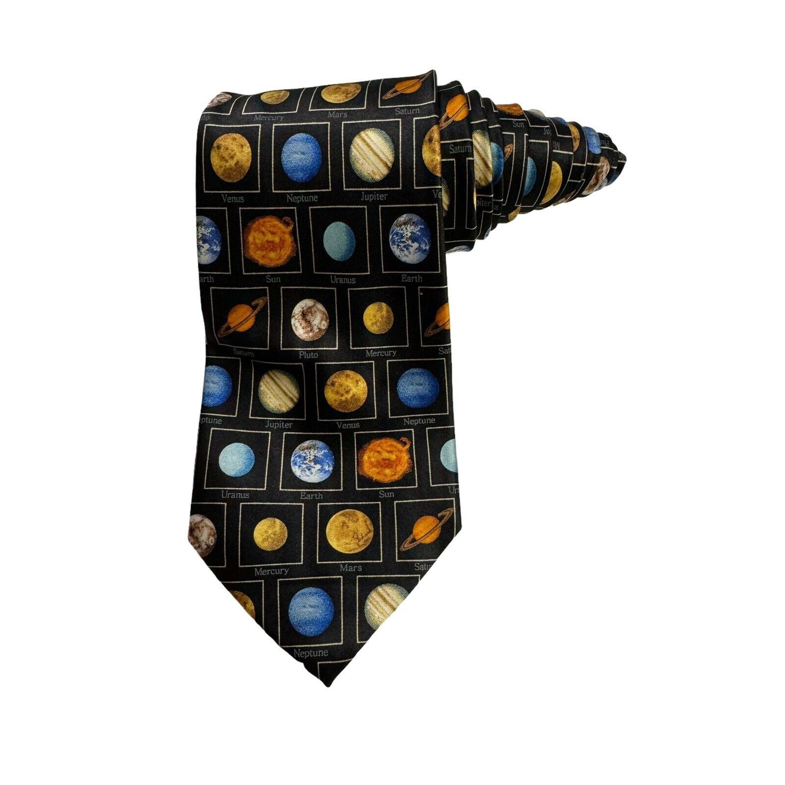 Other Museum Artifacts Planets With Names Necktie Pluto Mercury Size ONE SIZE - 1 Thumbnail