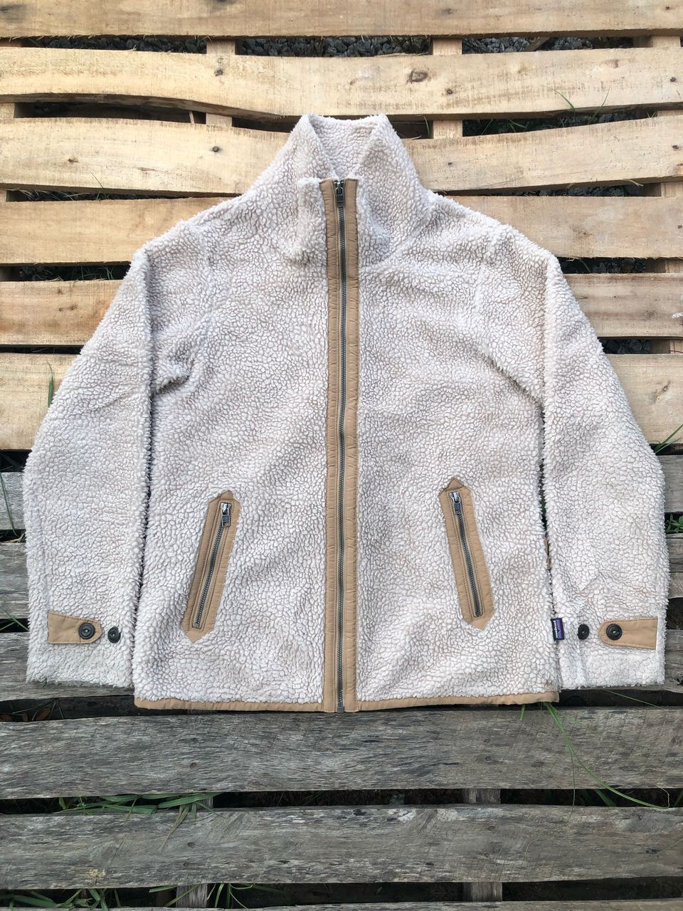 Patagonia Vintage Patagonia Fleece Zipper Jacket Size US S / EU 44-46 / 1 - 1 Thumbnail