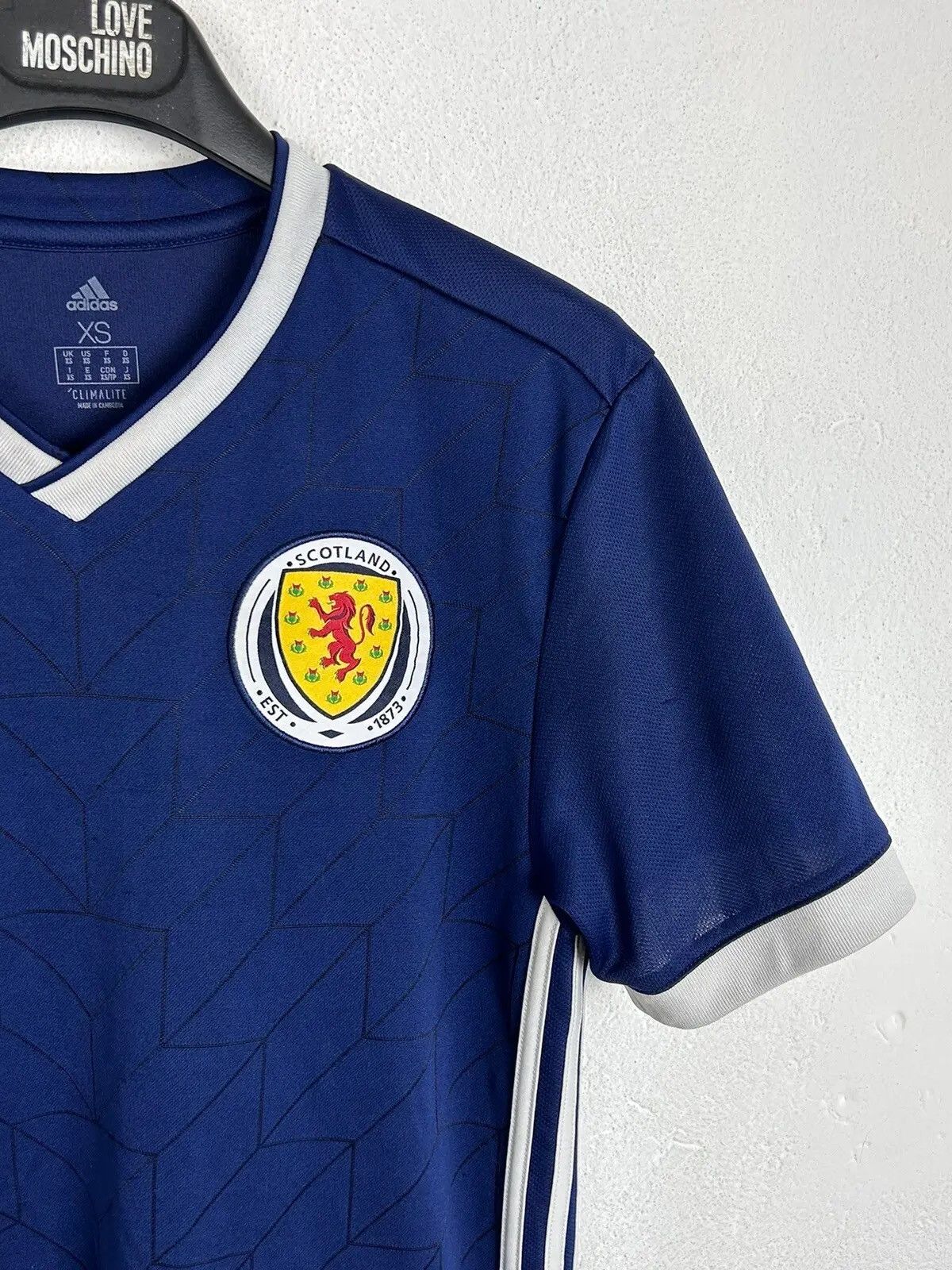 Adidas Adidas x Scotland National Team 2018/19 Home Soccer Jersey Size US XS / EU 42 / 0 - 2 Thumbnail