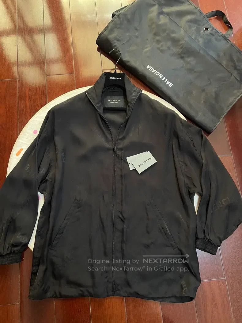 Balenciaga Balenciaga Silk Printed Jacket Size XXS / US 00 / IT 34 - 2 Thumbnail