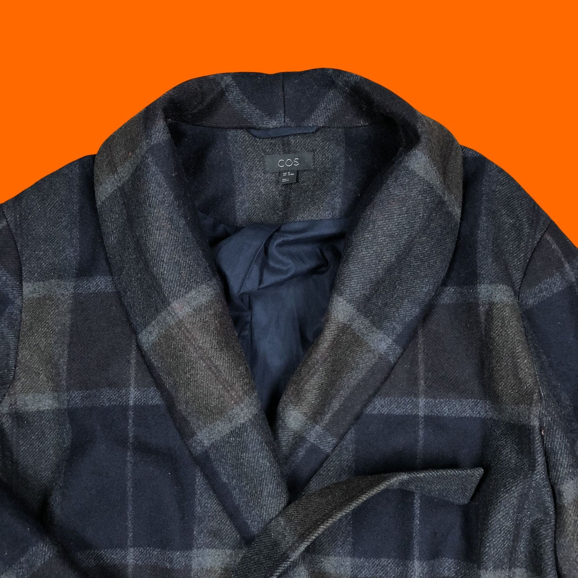 Cos COS winter checkred coat Size M / US 6-8 / IT 42-44 - 2 Thumbnail