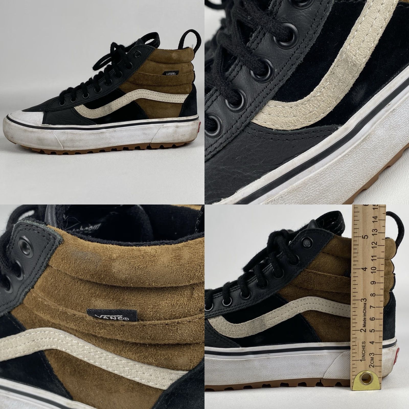 Vans Vans Sk8- Waterproof MTE High Brown Black Size 7 Mens Sneaker Size US 7 / EU 40 - 8 Thumbnail