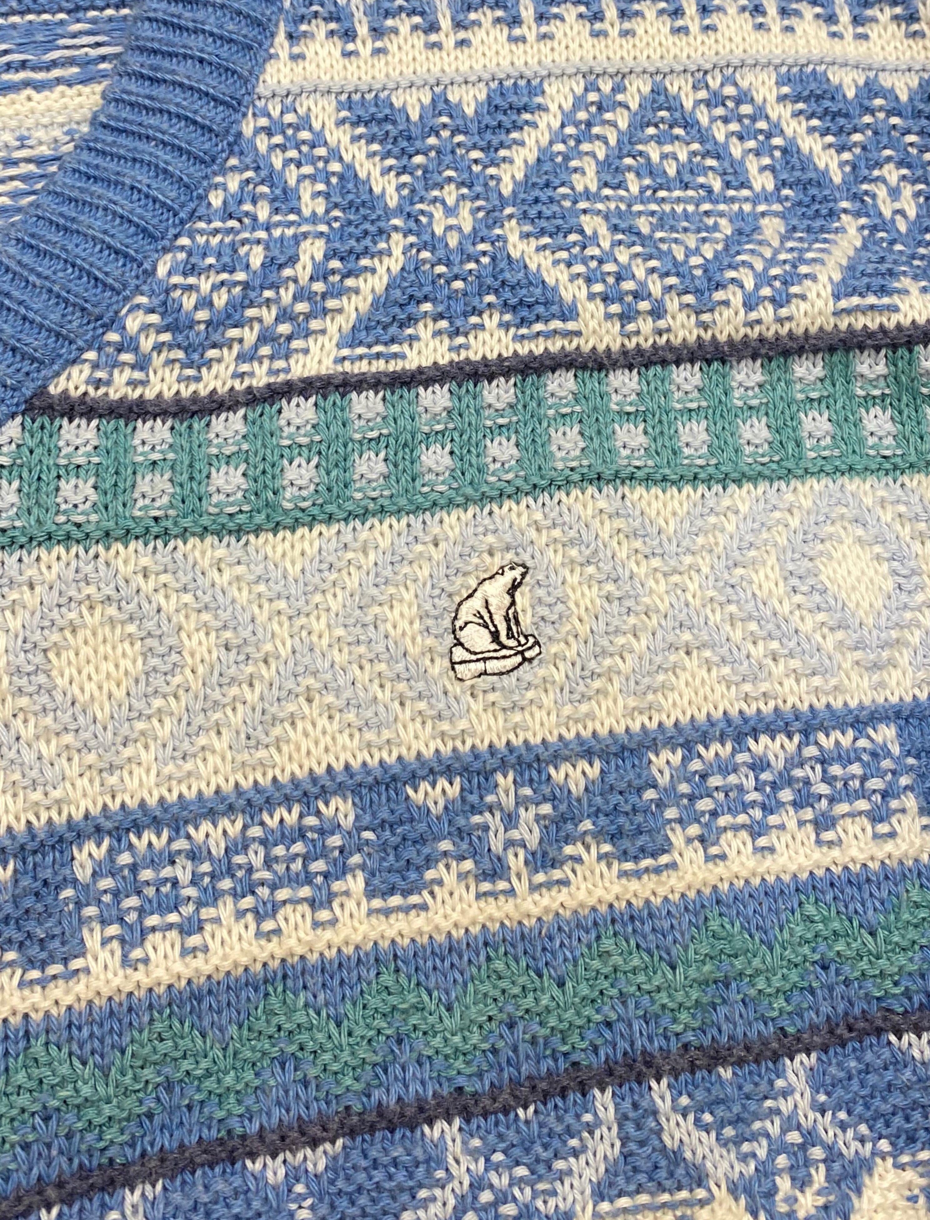 Vintage VIntage NORTH POLE Winter Pattern Wool Sweater M515 Size US M / EU 48-50 / 2 - 4 Thumbnail