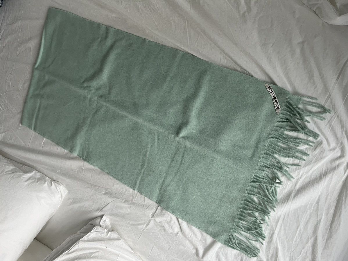 Acne Studios Acne Studios Mint Green Scarf Size ONE SIZE - 2 Thumbnail