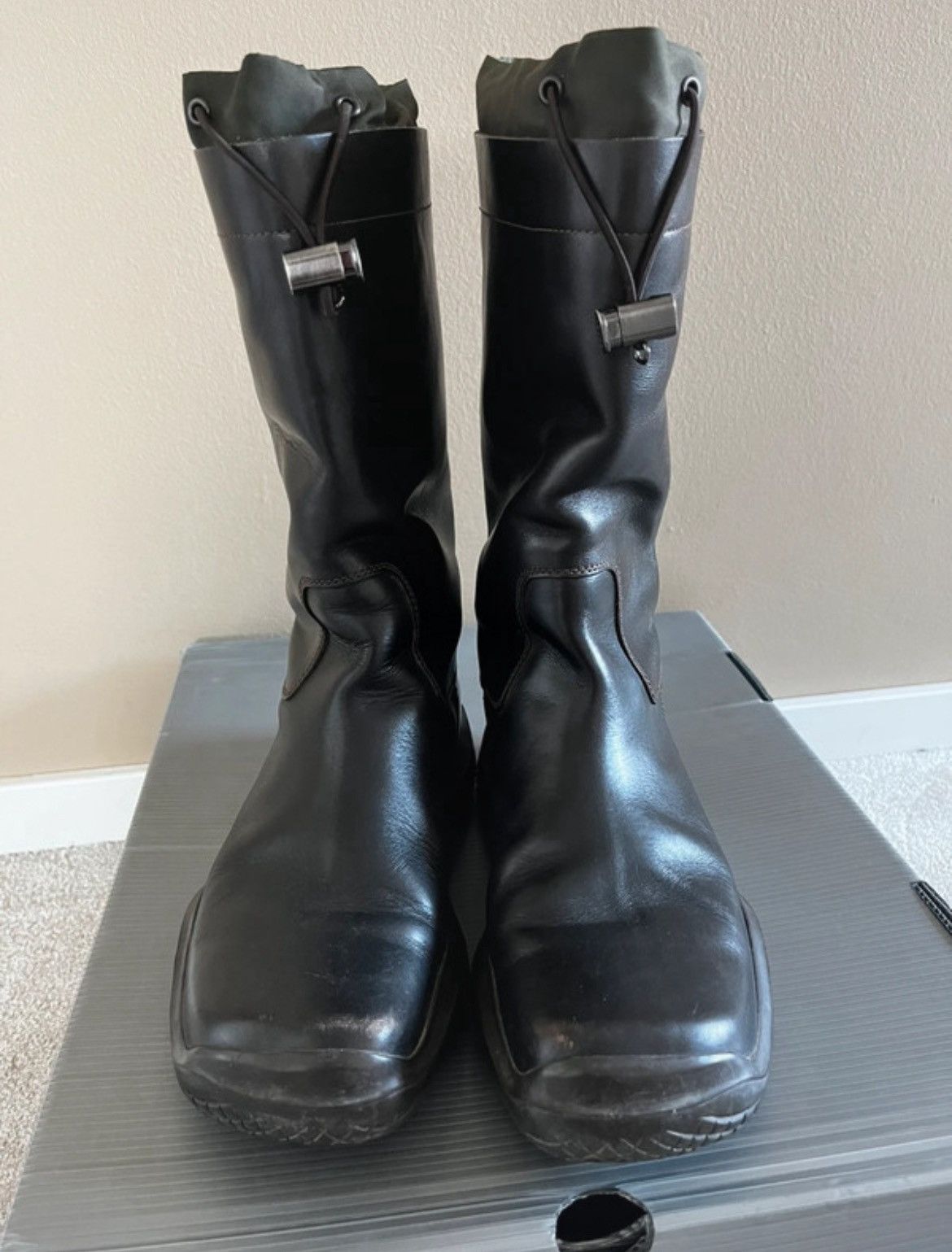 Prada Prada FW99 Runway Vibram Boots Size US 9 / EU 42 - 2 Thumbnail