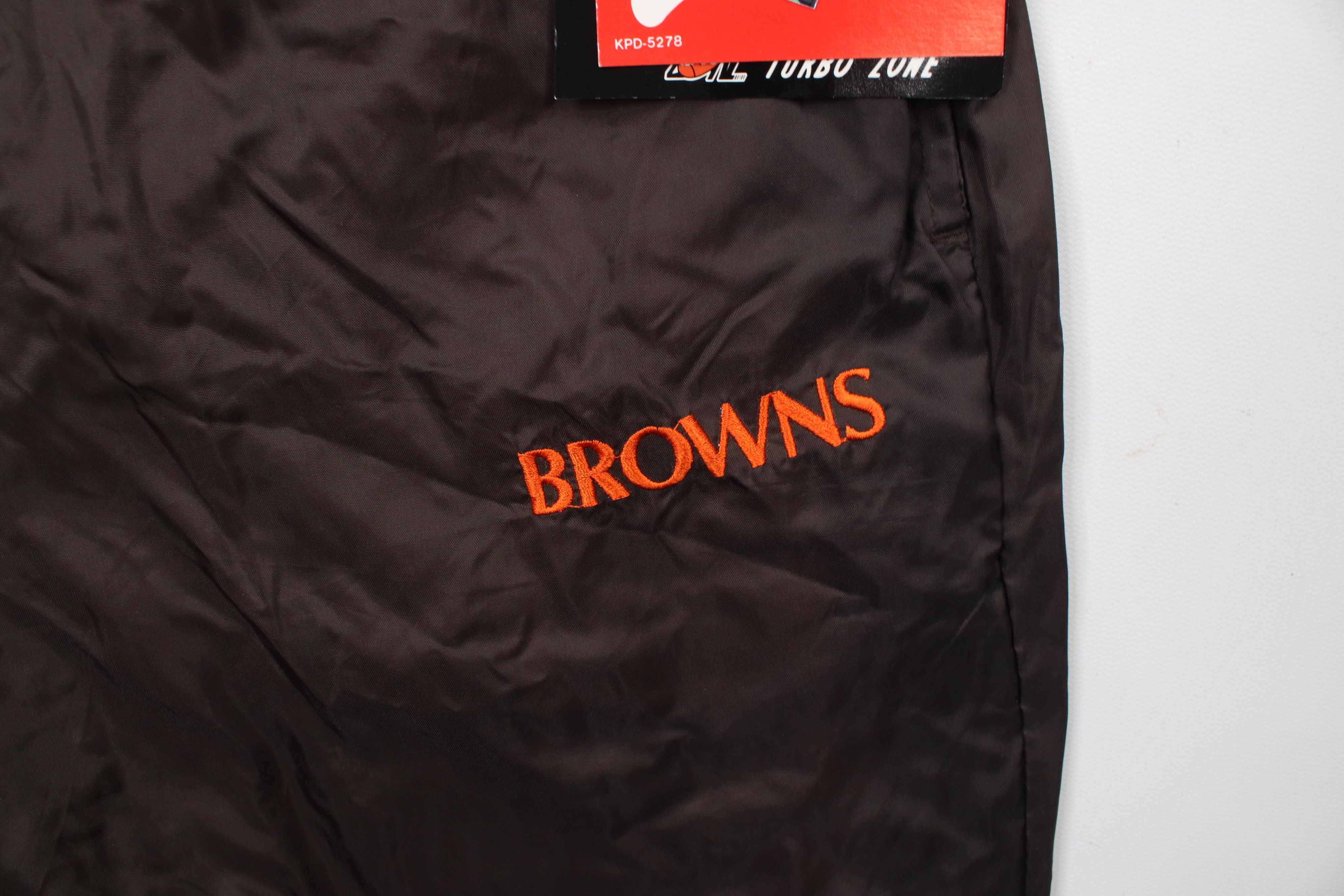 Vintage Deadstock Vintage 90s Browns Football Lined Joggers Pants Size US 36 / EU 52 - 7 Thumbnail