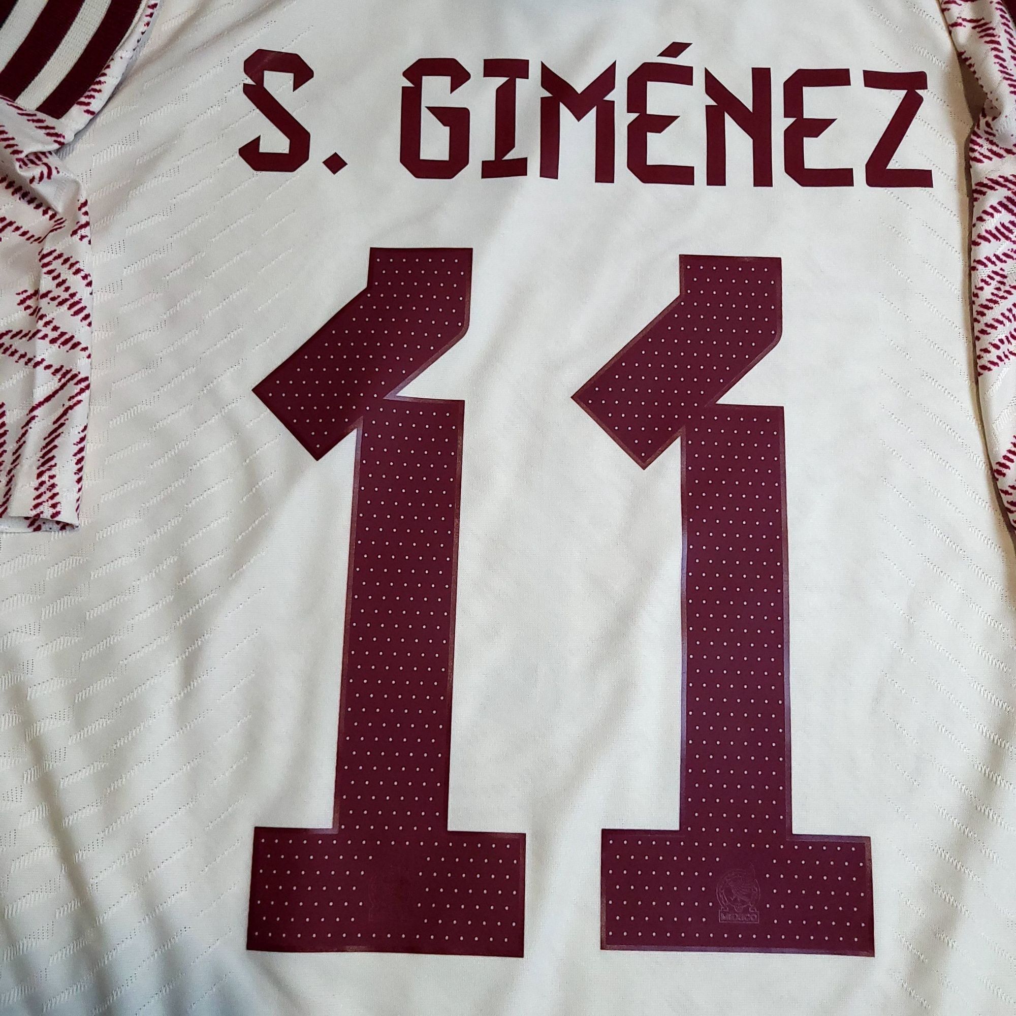 Adidas Gimenez Mexico 2022 2023 Player Issue Away Soccer Jersey L Size US L / EU 52-54 / 3 - 3 Thumbnail