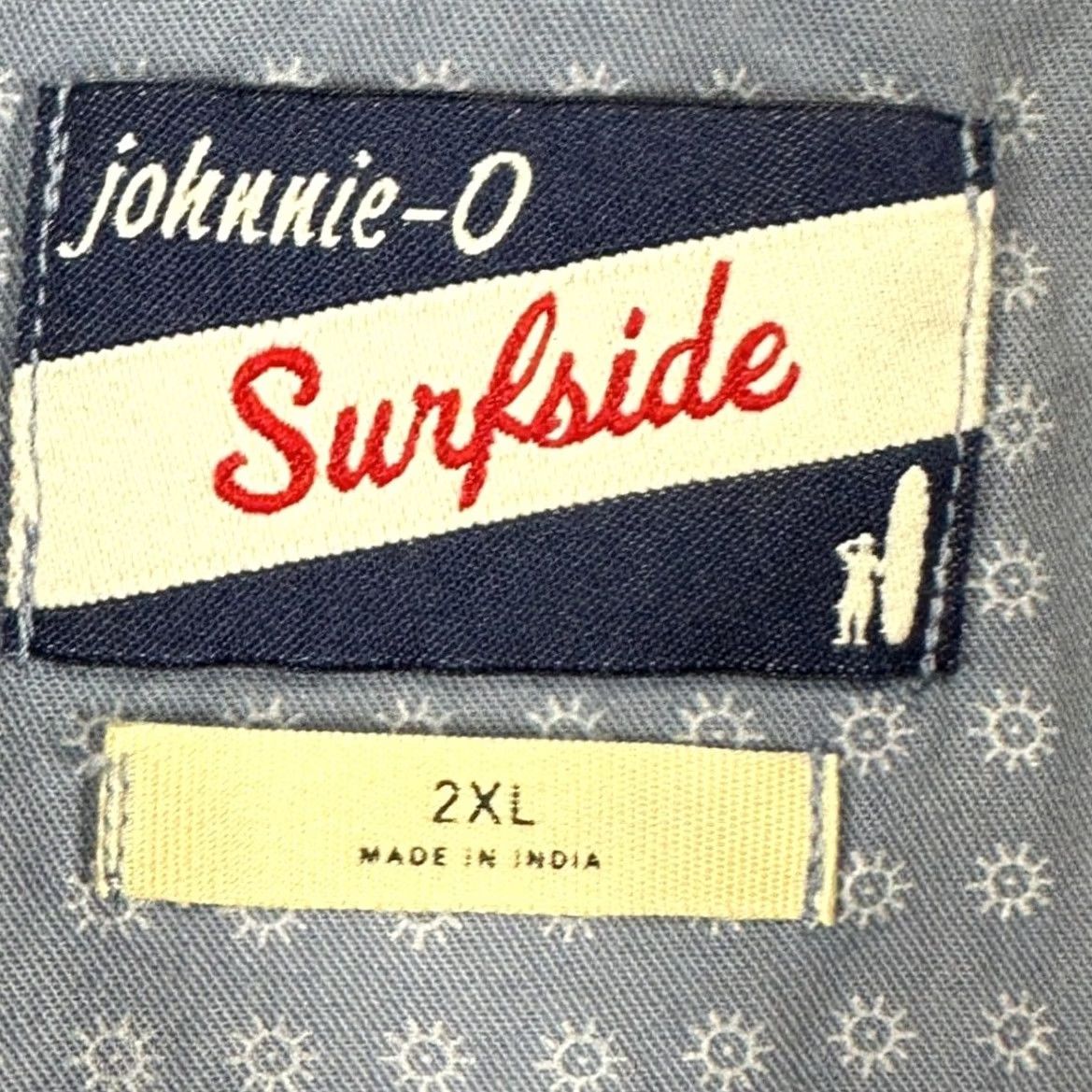 johnnie-O Johnnie-O Polo Shirt 2XL Blue Short Sleeve Surfside Rugby Casual Mens Size US XXL / EU 58 / 5 - 4 Thumbnail