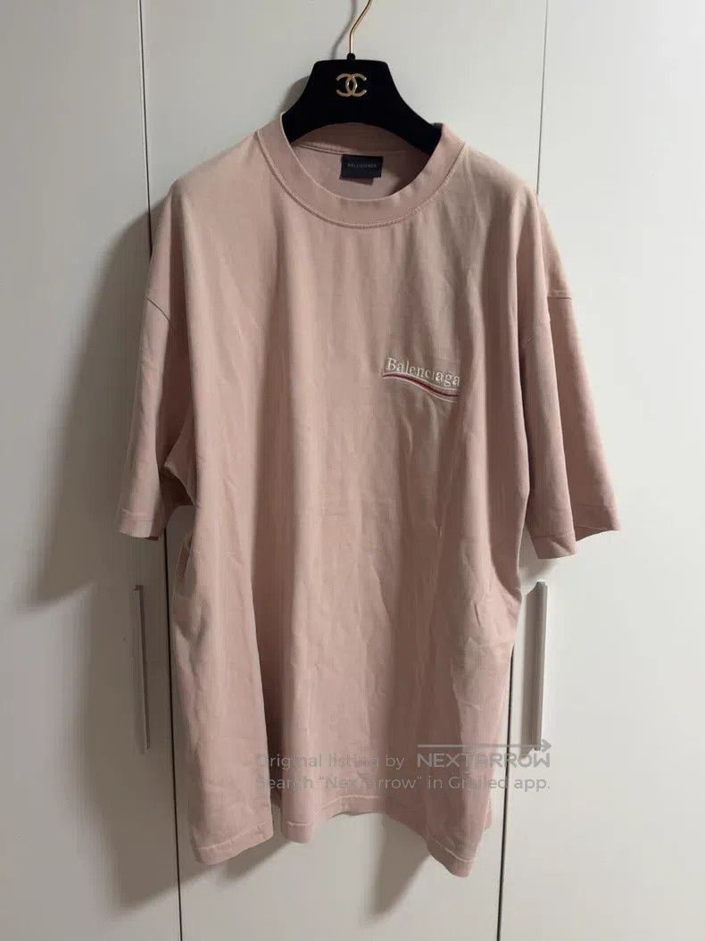 Balenciaga Balenciaga Pink Cola T-Shirt Size US XS / EU 42 / 0 - 1 Thumbnail