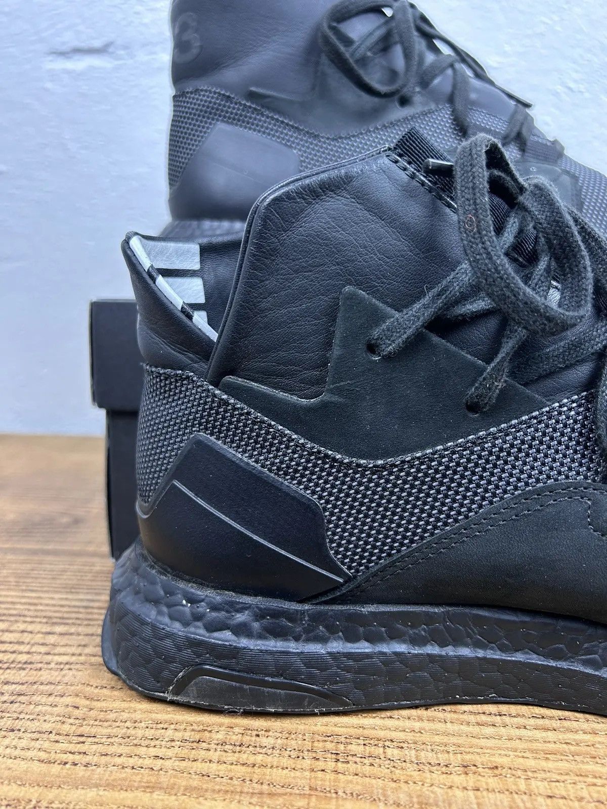 Adidas Yohji Yamamoto Adidas Y-3 Kozoko High Sneakers CG3160 Size US 8 / EU 41 - 7 Thumbnail