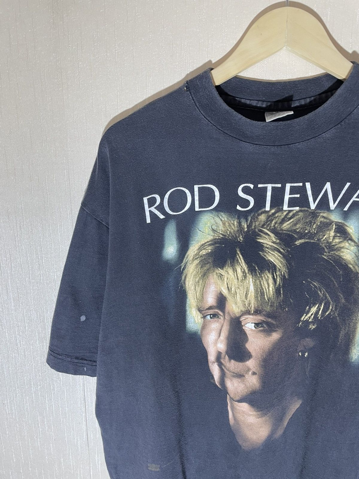 Band Tees × Vintage Rod Stewart a spanner in the works 1995 tour T shirt Size US XL / EU 56 / 4 - 4 Thumbnail