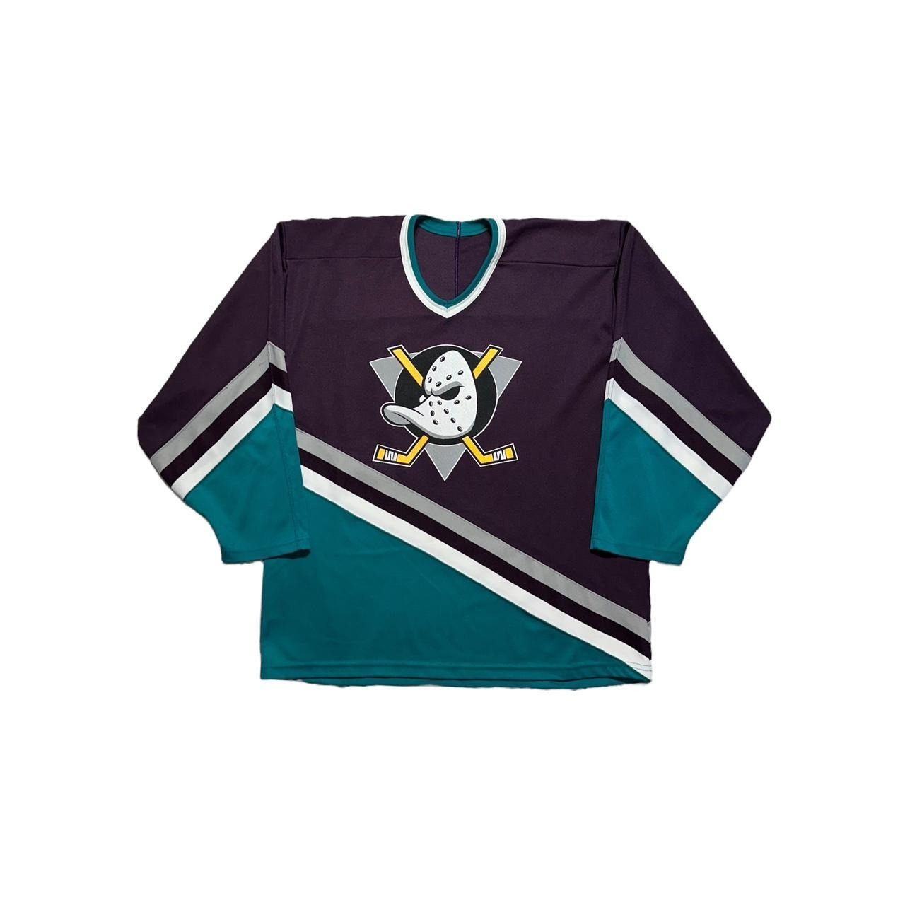 Ccm × NHL × Vintage Vintage Anaheim Mighty Ducks CCM Jersey Size US L / EU 52-54 / 3 - 1 Thumbnail
