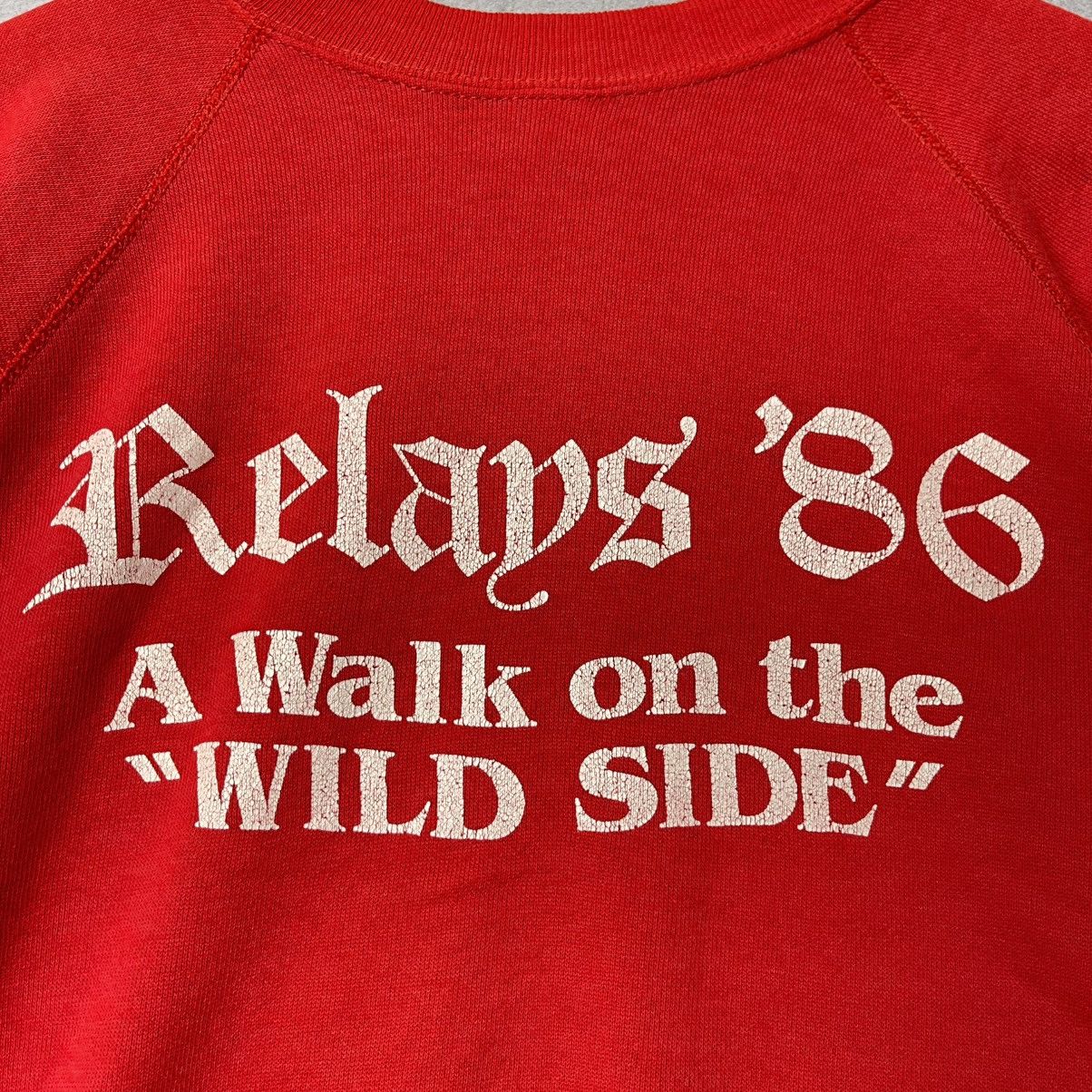 Vintage Vintage “Peqqy’s” Relays ’86 Crewneck Sweatshirt Size US M / EU 48-50 / 2 - 12 Thumbnail