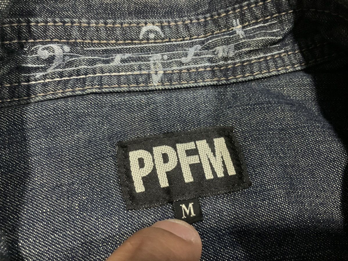 Hysteric Glamour × PPFM × Seditionaries 🔥Sick Y2K PPFM Zipper Denim Shirt Size US M / EU 48-50 / 2 - 8 Thumbnail