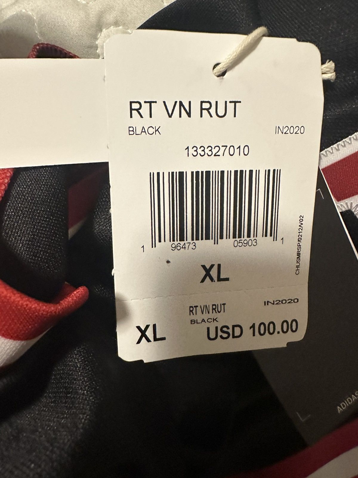 Adidas Rutgers University Scarlet Knights Adidas Warmup Size XL Size US XL / EU 56 / 4 - 5 Thumbnail