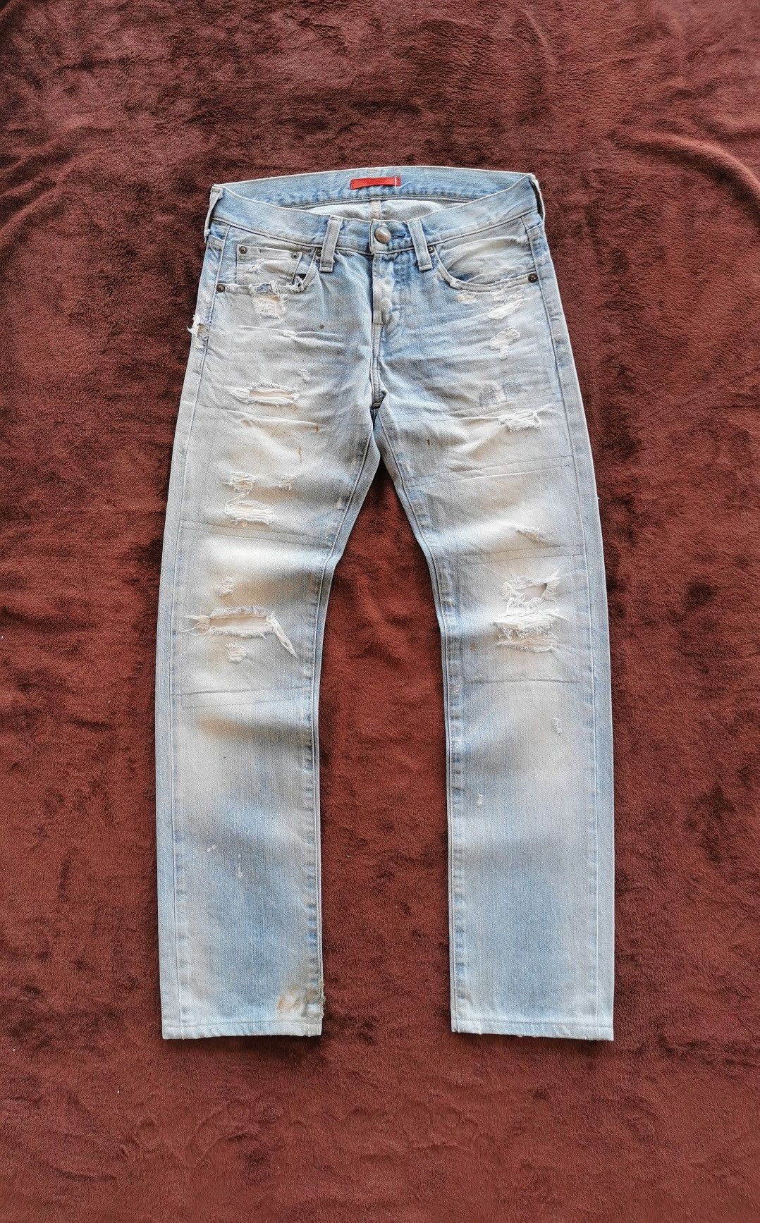 Undercover Red Card Jeans Size US 30 / EU 46 - 4 Thumbnail