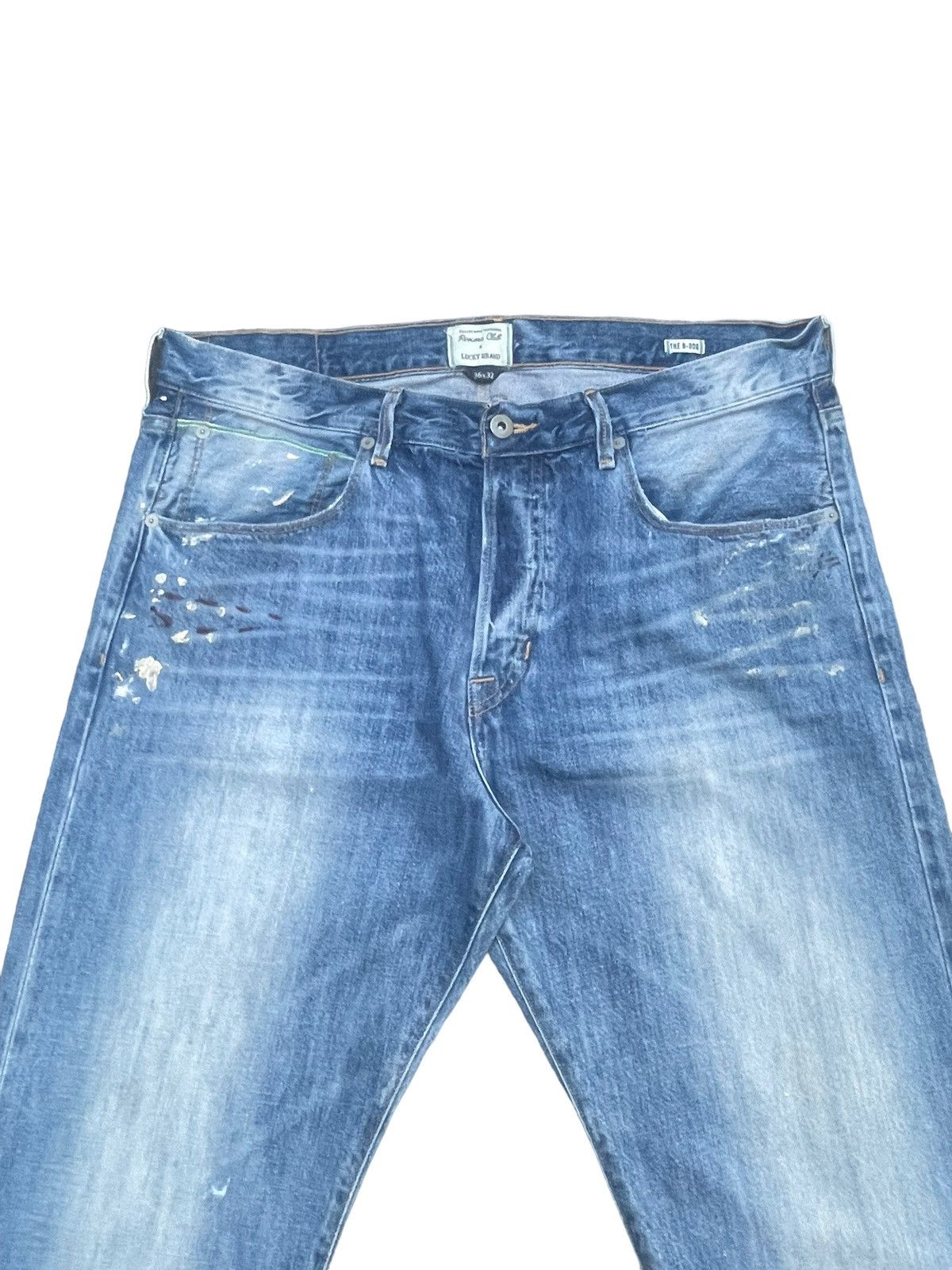 Lucky Brand Riviera Club x Lucky Brand The B Dog Selvedge Denim Size US 37 - 7 Thumbnail