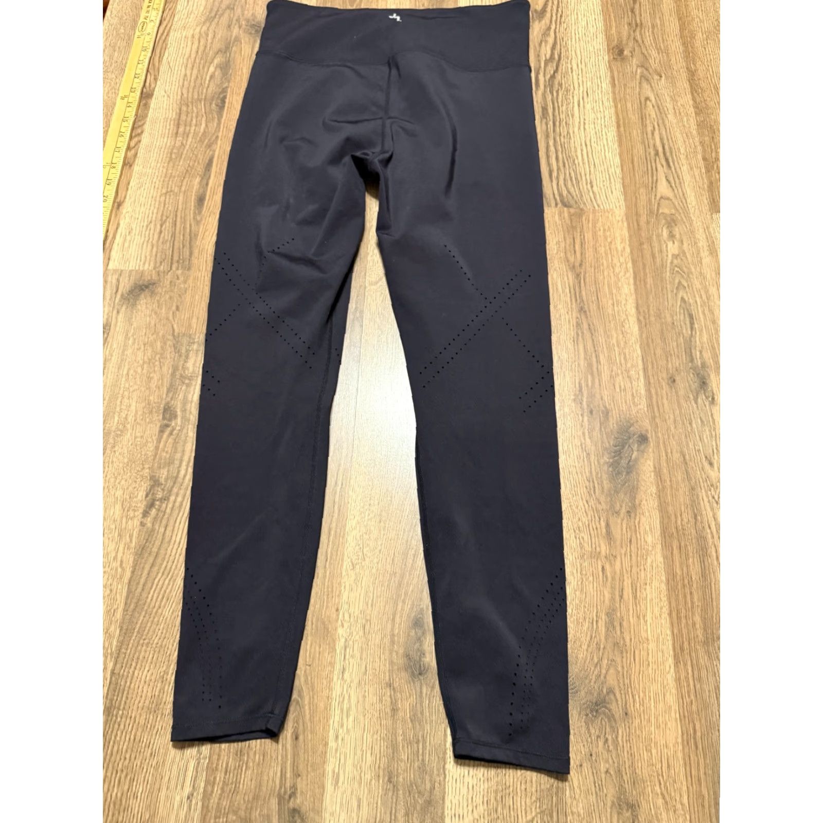 Vintage JoyLab Leggings Women’s Large Black Athletic Wear 36" Length Modern Casual Yoga Inseam 25" Ankle 36" Length/ 28" Waist Size 36" / US 14 / IT 50 - 2 Thumbnail