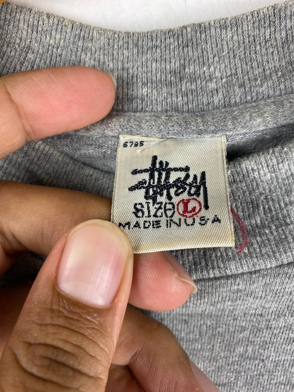 Stussy vintage stussy camo logo longsleeves tee nice design Size US L / EU 52-54 / 3 - 7 Thumbnail