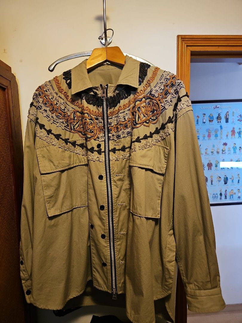 Sacai sacai 2977 shirt jacket Size US M / EU 48-50 / 2 - 3 Thumbnail
