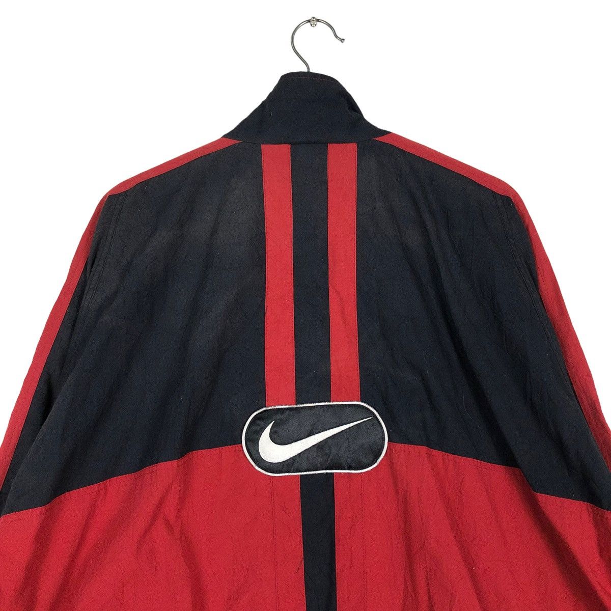 Nike 🔥VINTAGE BOMBER JACKET NIKE CENTRE LOGO BIG SWOOSH Size US L / EU 52-54 / 3 - 9 Thumbnail