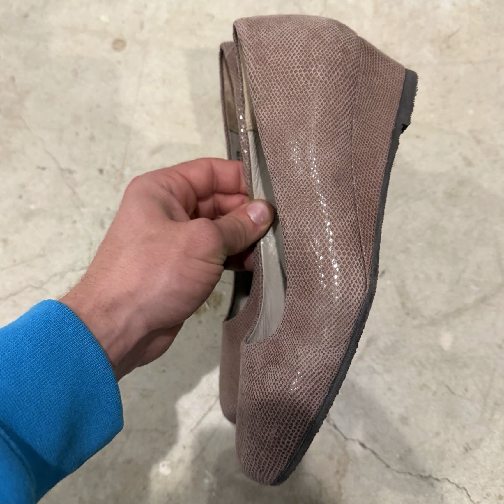 SAS SAS Sofia Leather Wedge Pumps Made in Italy Size 6 WW Pump Heel Wedge Leather Women SS Sofia Pink Purple WW Size US 6 / IT 36 - 6 Thumbnail
