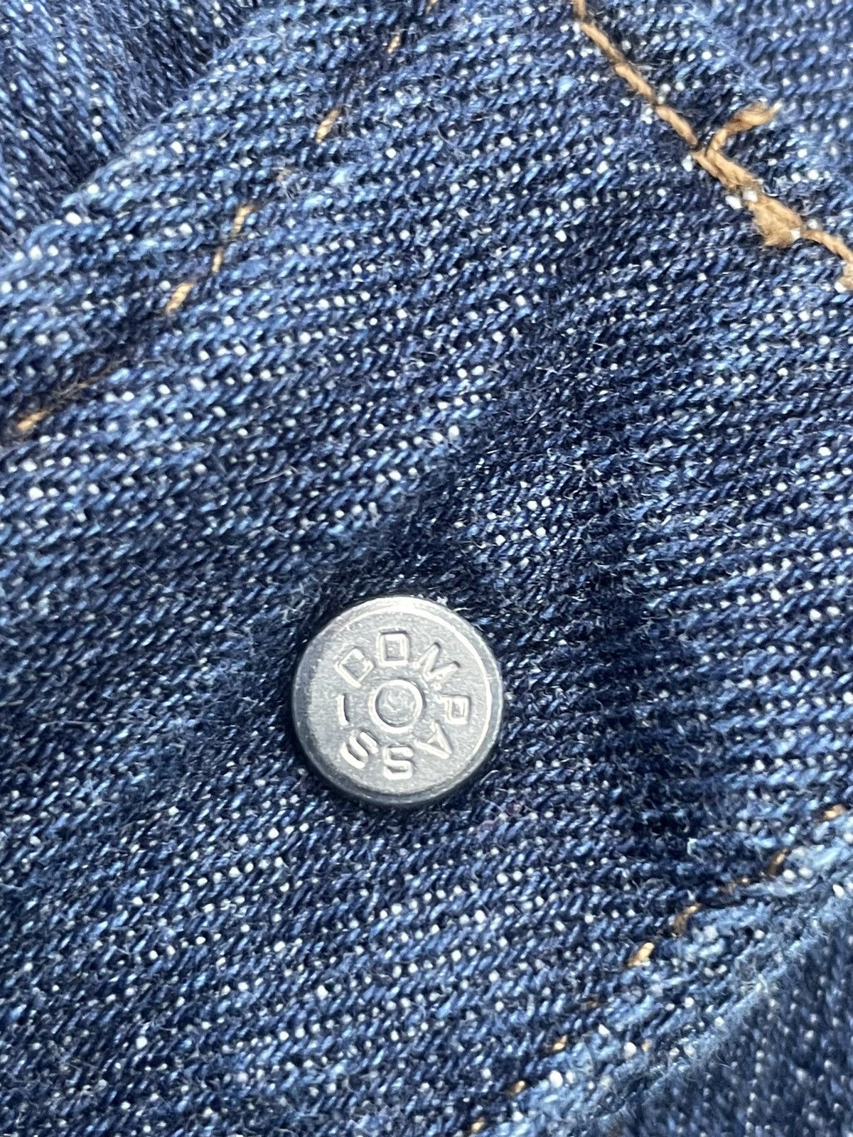 Japanese Brand Samansa Mos2 Denim Jumper Size 36" / US 14 / IT 50 - 14 Thumbnail
