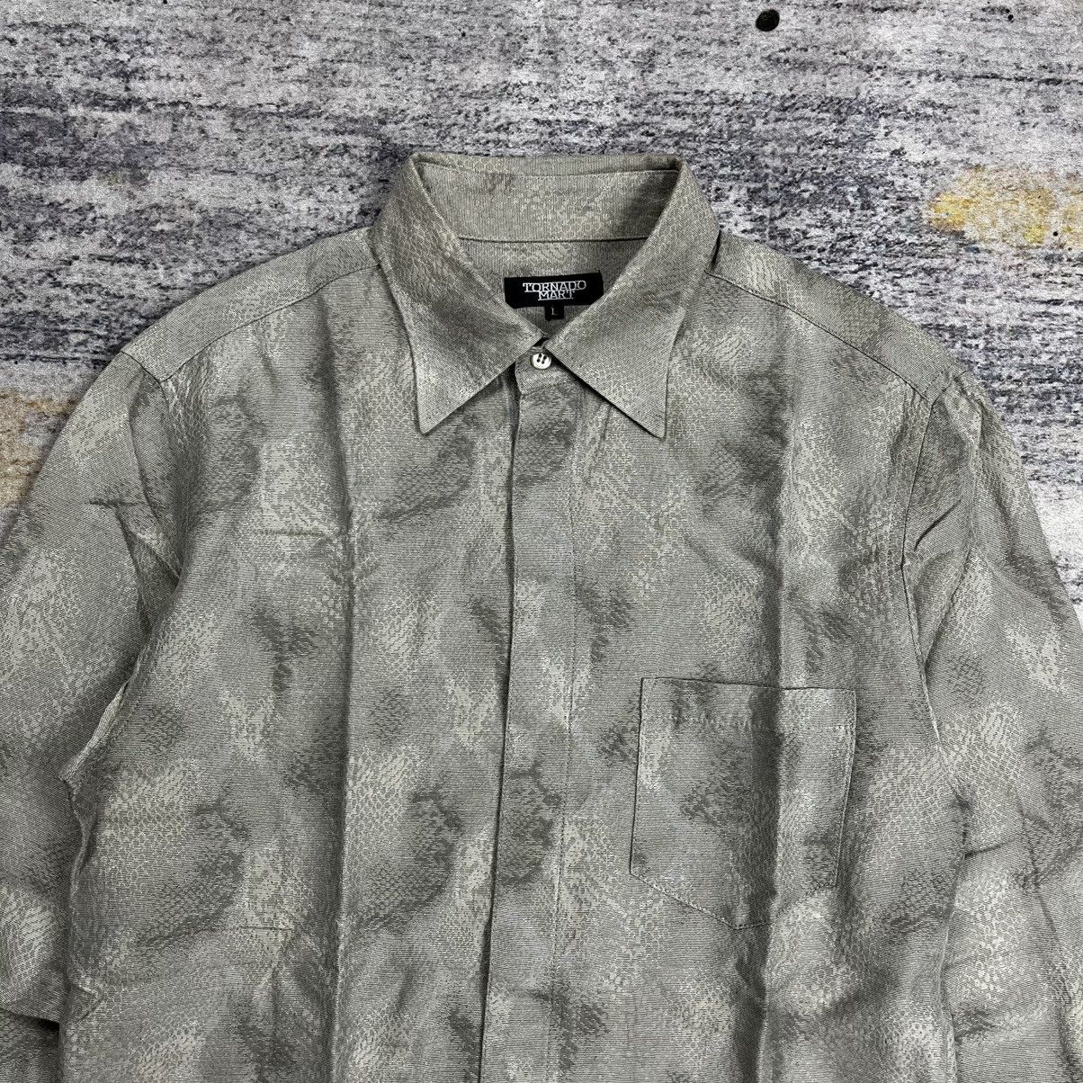 Tornado Mart Tornado Mart snake skin print button shirt vkei style Size US M / EU 48-50 / 2 - 4 Thumbnail