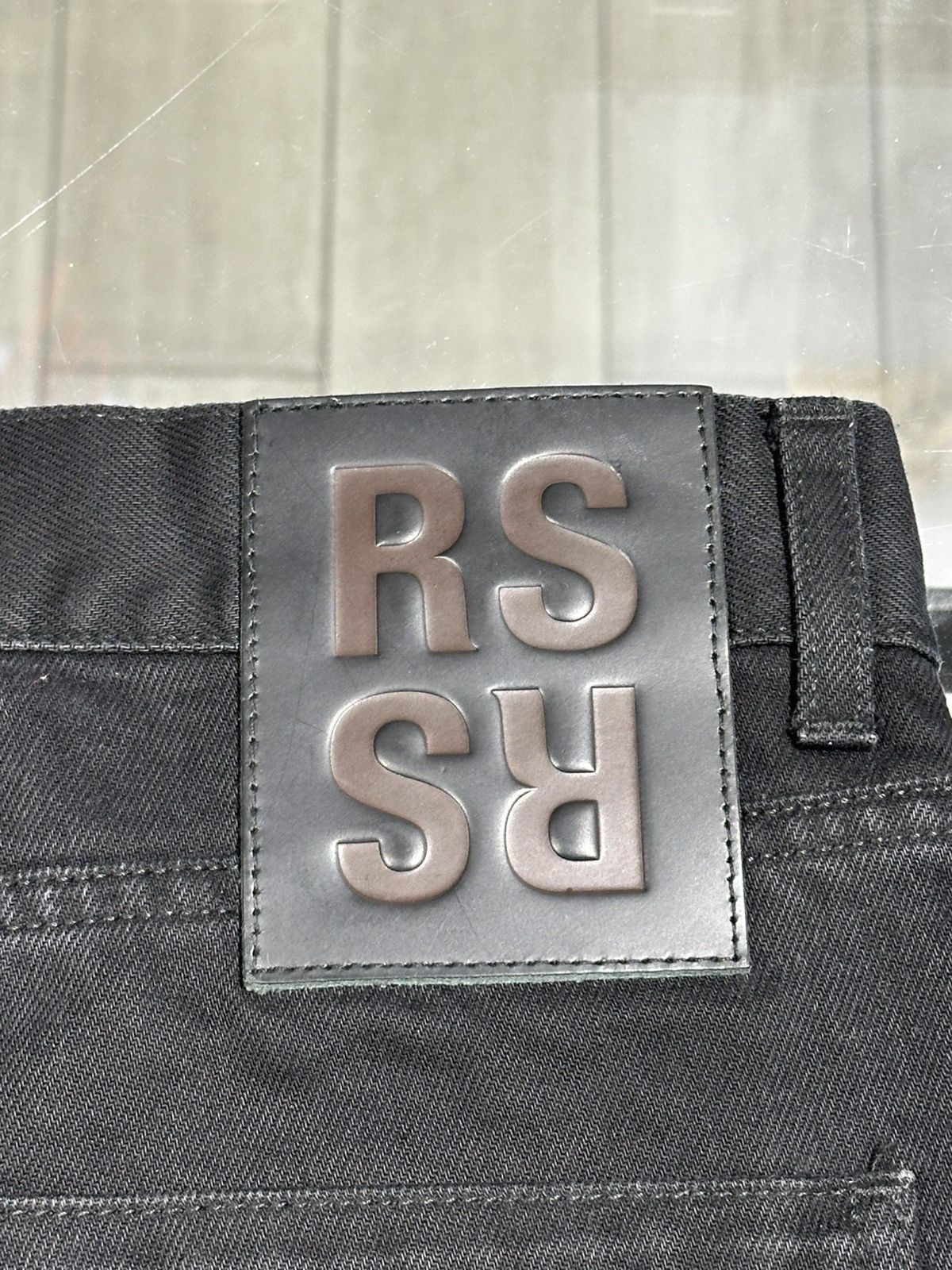 Raf Simons Raf Simons SS20 Destroyed Denim Pants Black Purple Slim Fit Size US 30 / EU 46 - 7 Thumbnail